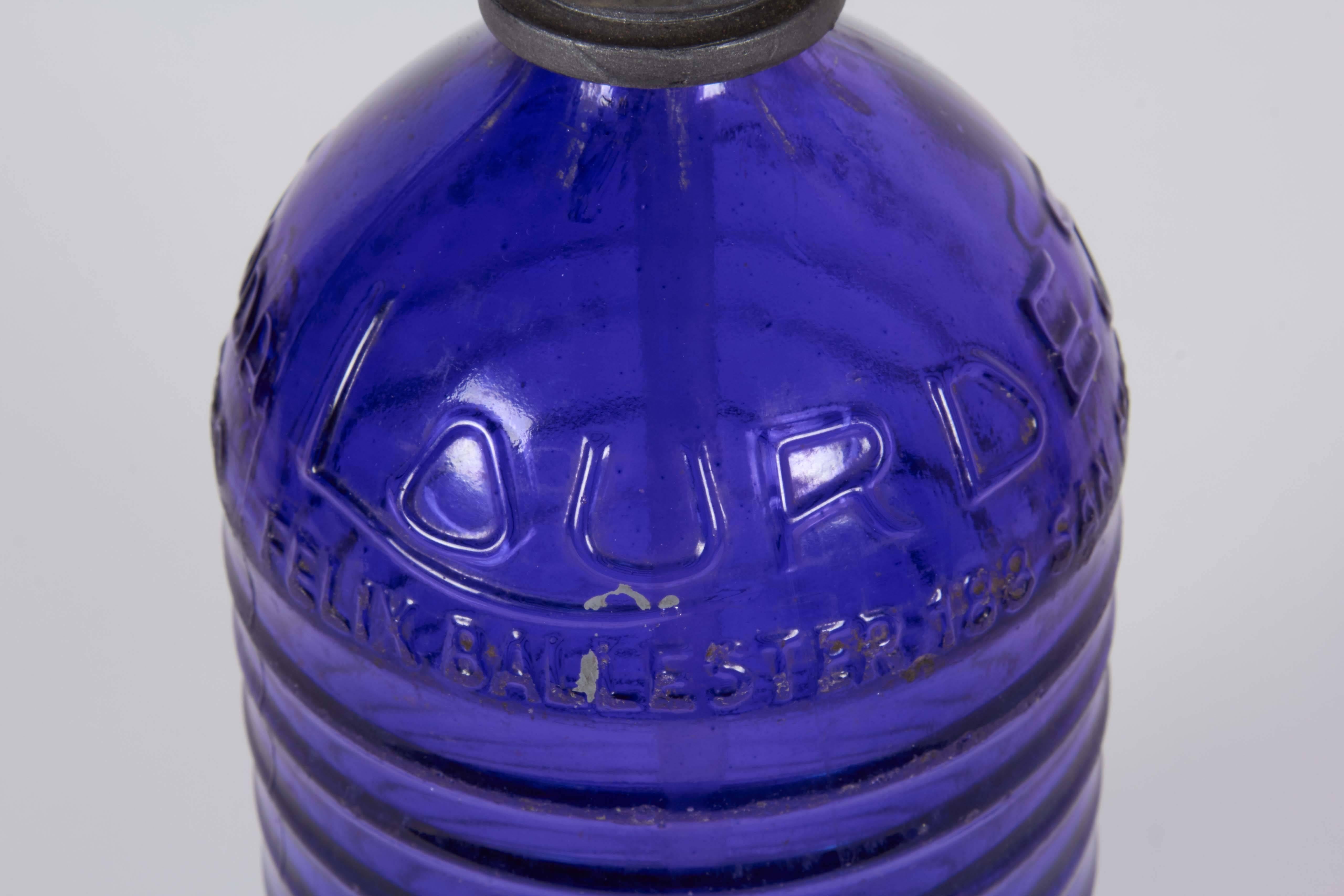 Mid-20th Century Set of Three Art Deco Argentinian Seltzer Bottles