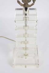 Robert Abbey Stacked Glass Lamp