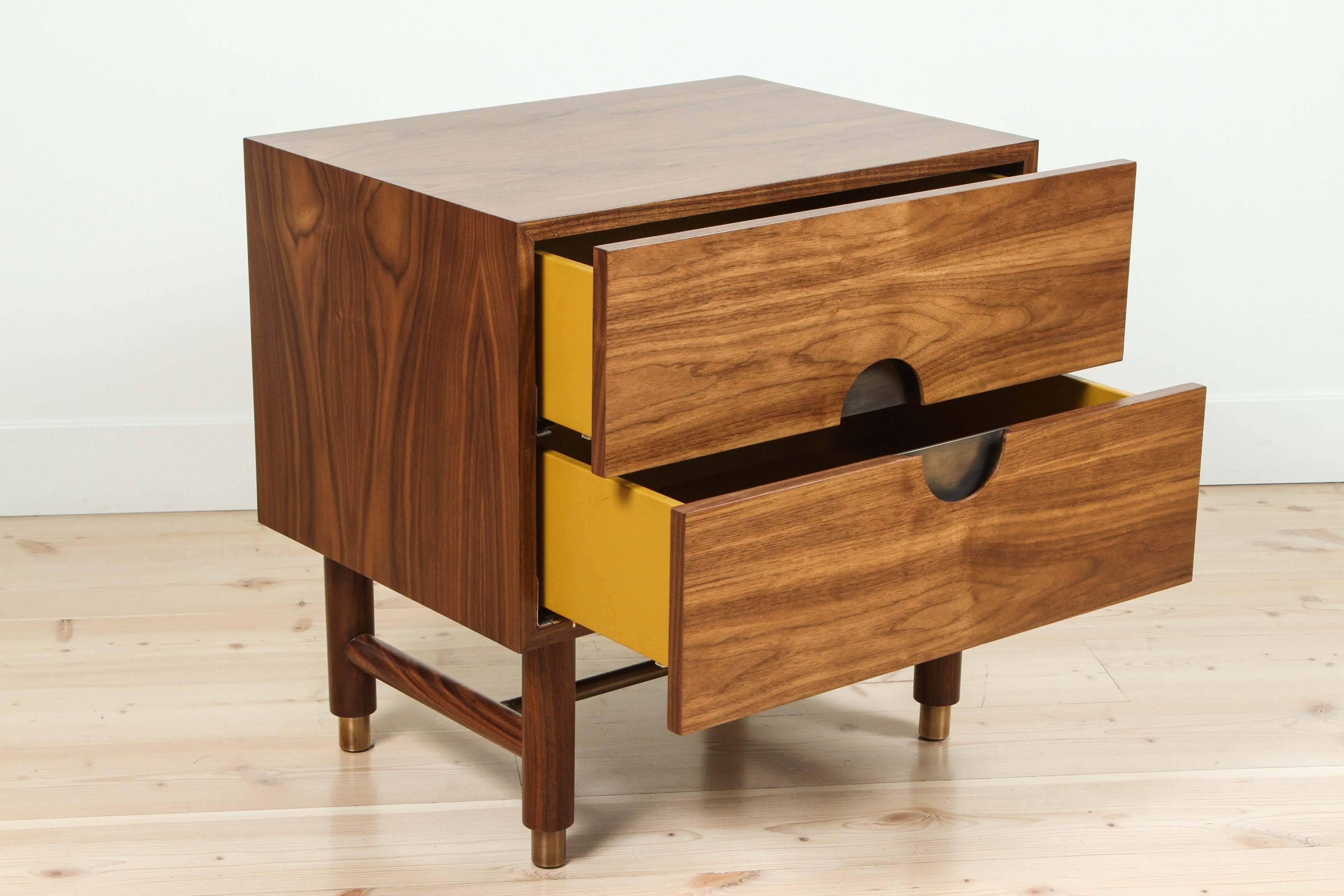 Niguel Nightstand by Lawson-Fenning In Excellent Condition In Los Angeles, CA