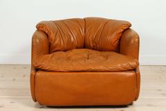 Pair of "Confidential" Chairs by Alberto Rosselli for Saporiti