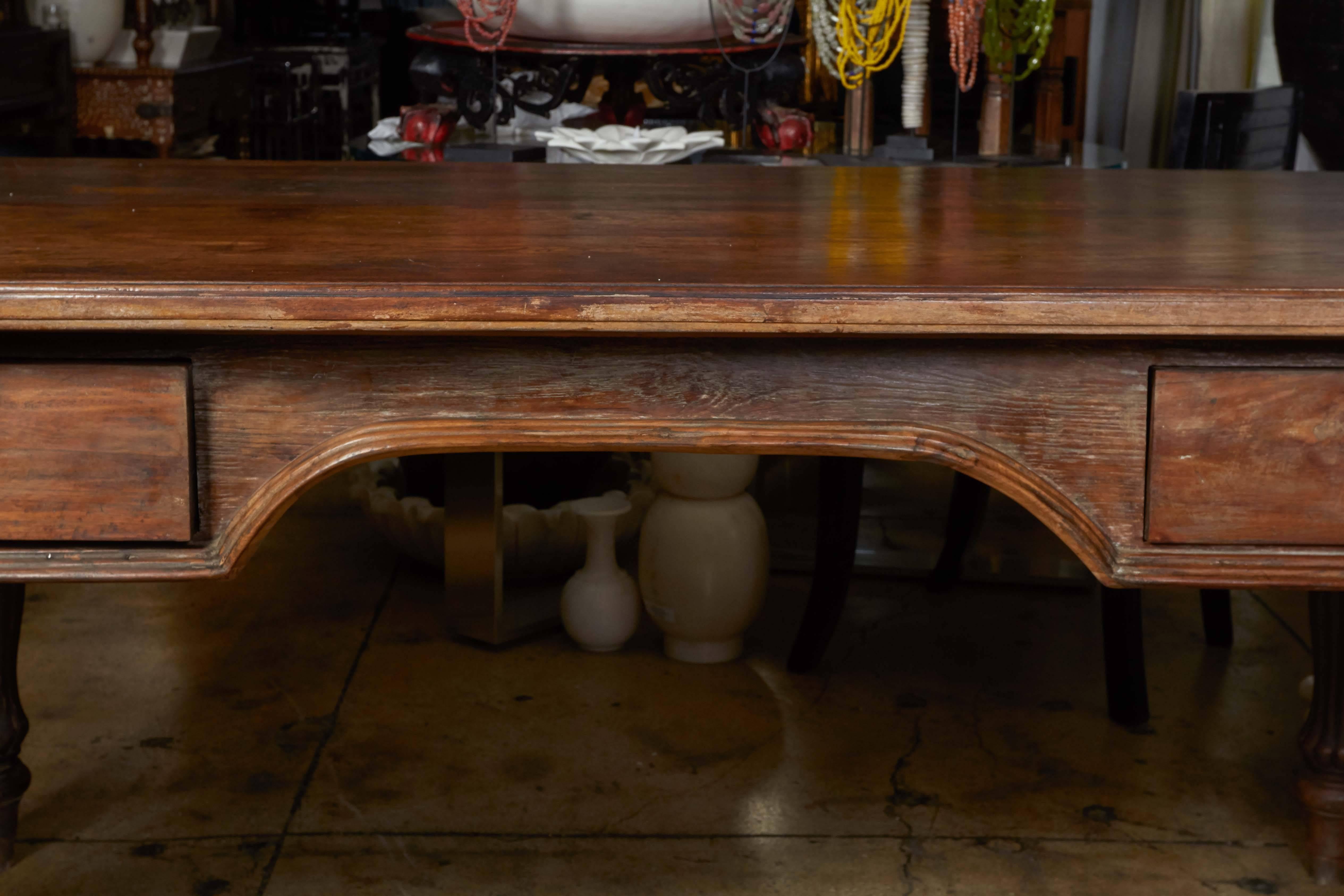 Central Java Desk, 100 Years Old In Excellent Condition In New York, NY