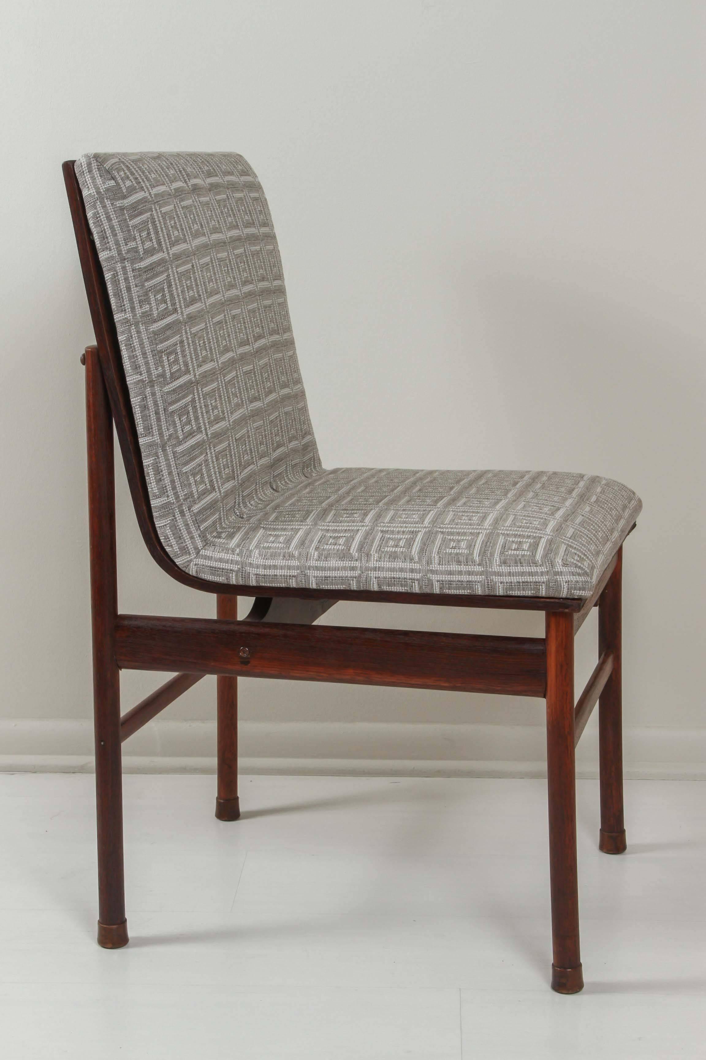 Brazilian Rosewood Dining Chairs For Sale