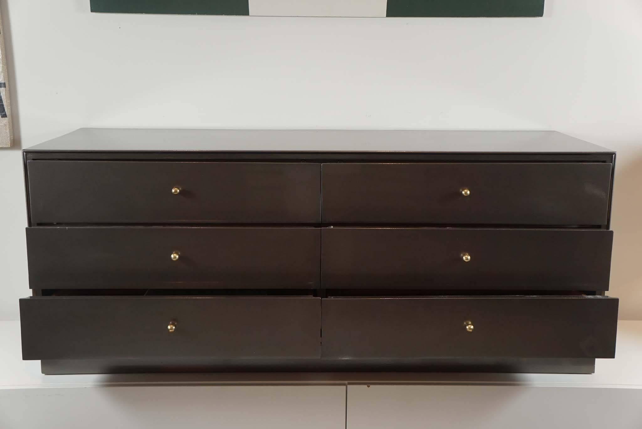 Lacquered Six-Drawer Chest 1