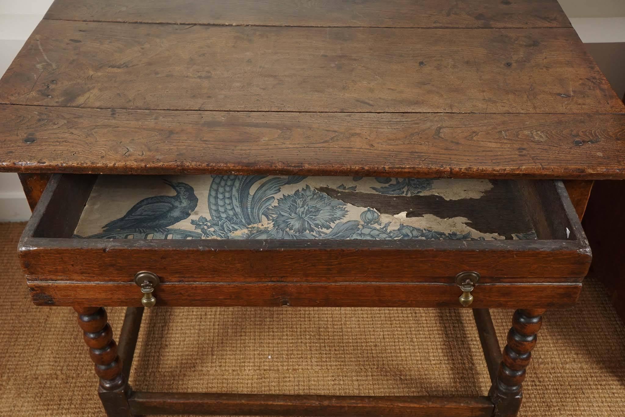 19th Century William and Mary Gate Leg Table