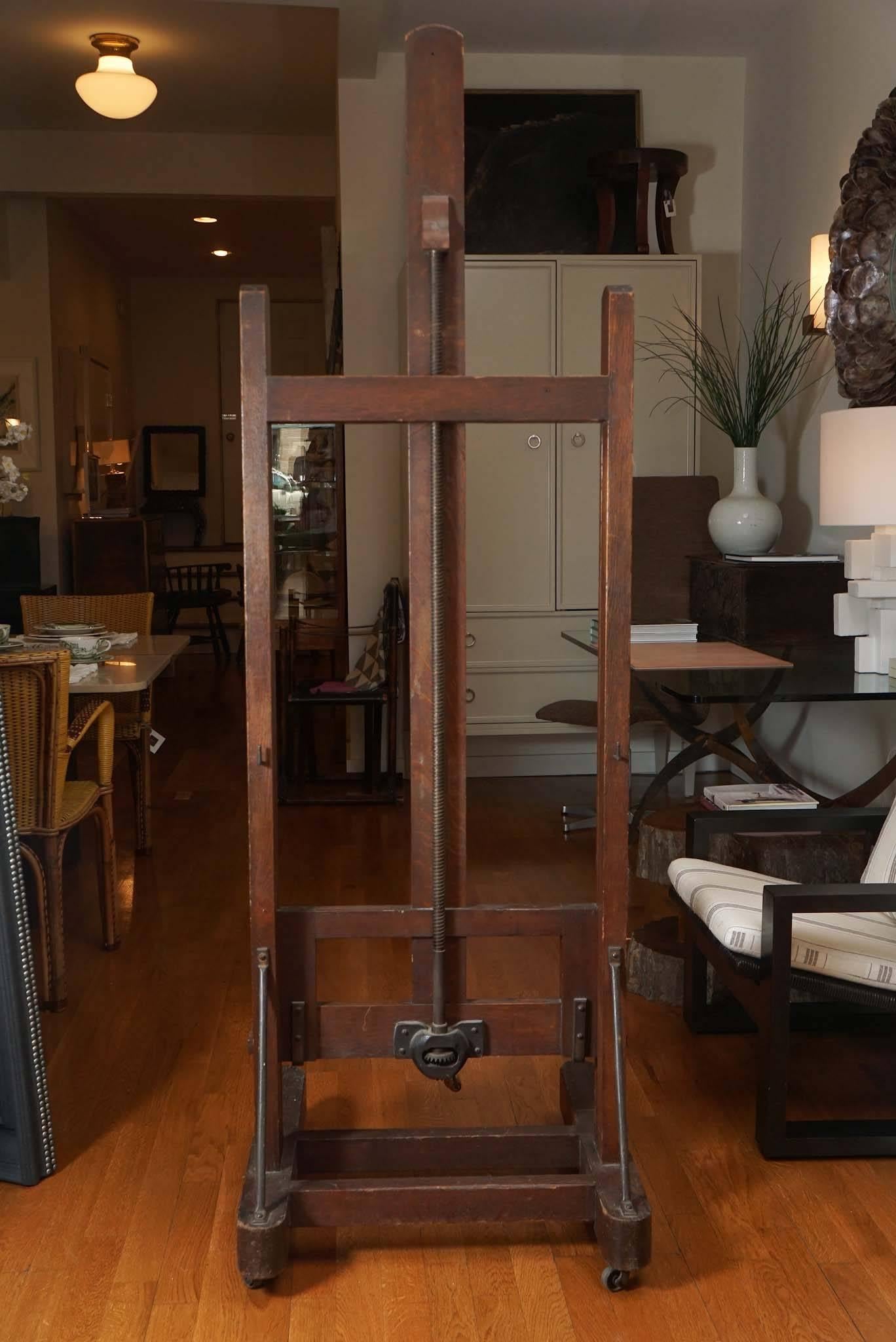 19th Century French Artist Easel