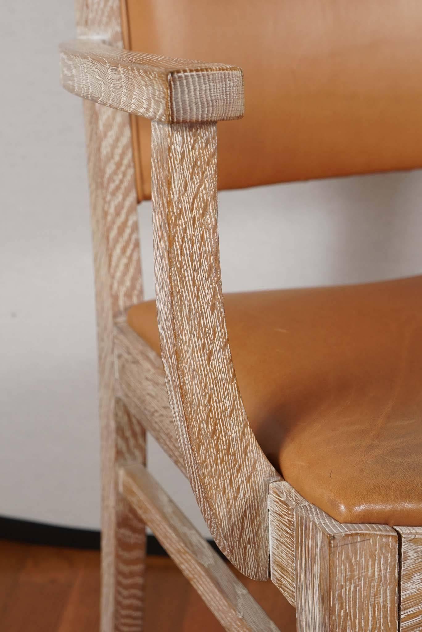 Contemporary Custom Orsay Armchair For Sale