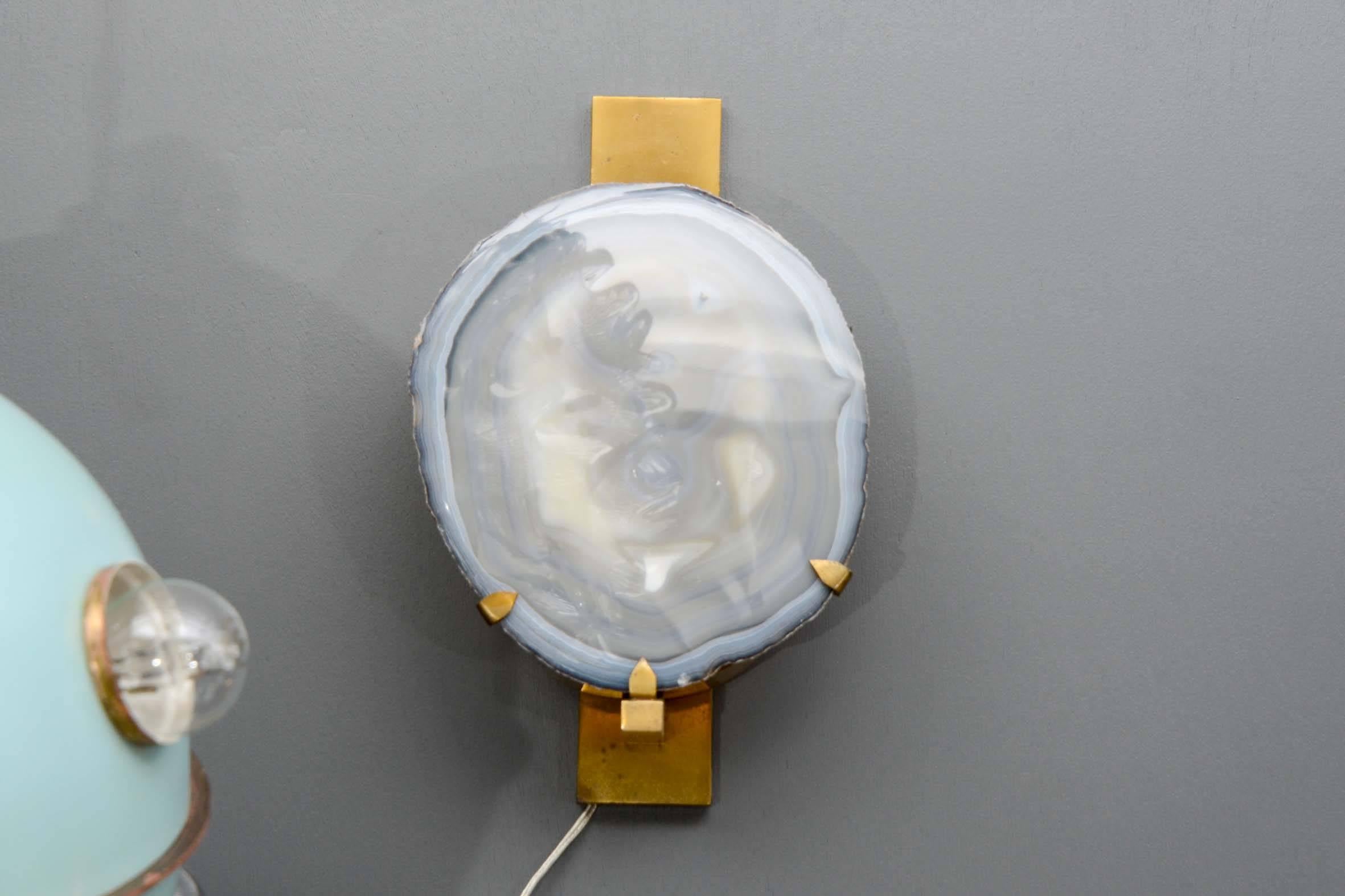 agate wall sconce