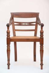 Pair of Colonial Indian Armchairs