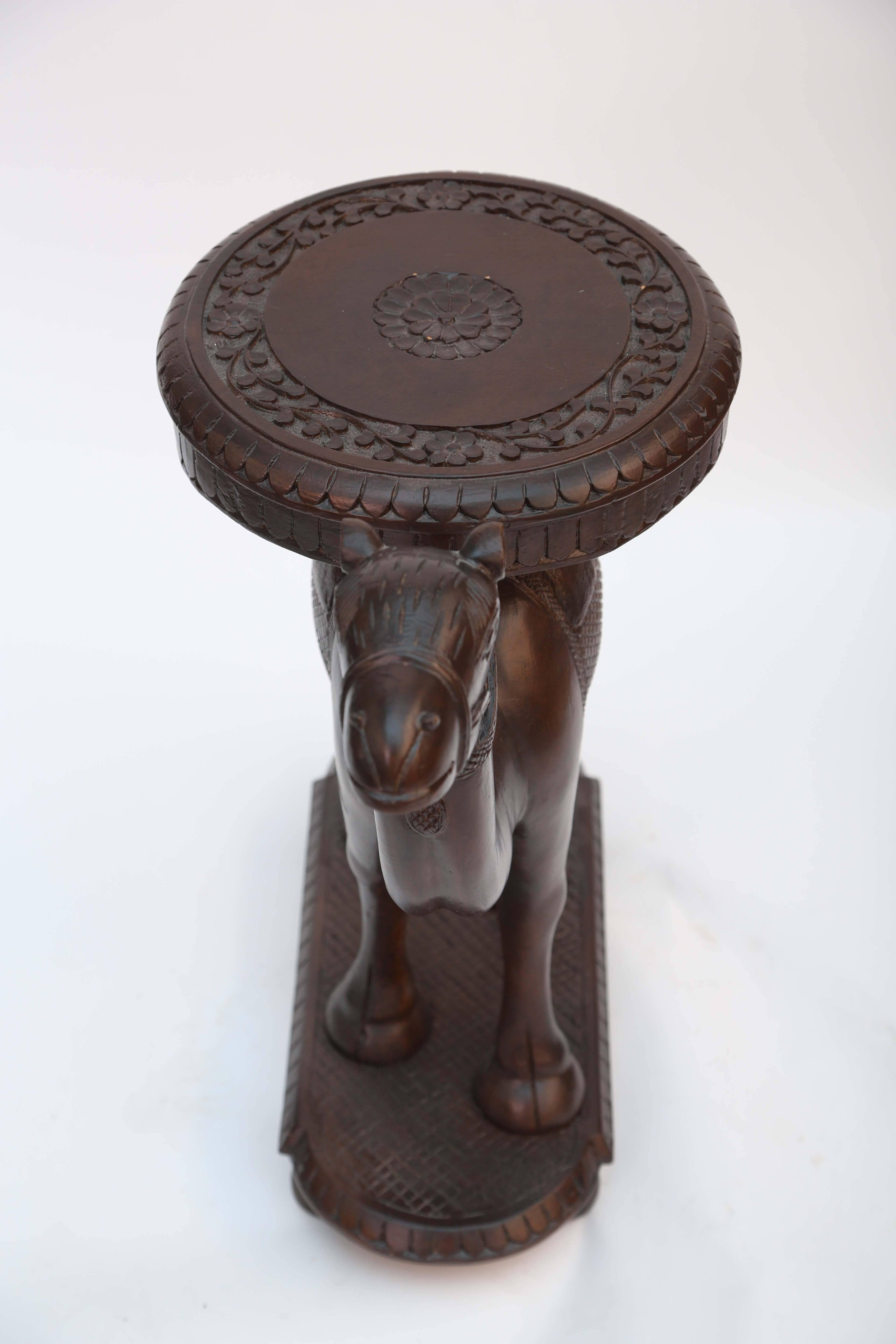 Anglo-Indian Style Camel Table by Chapman 2