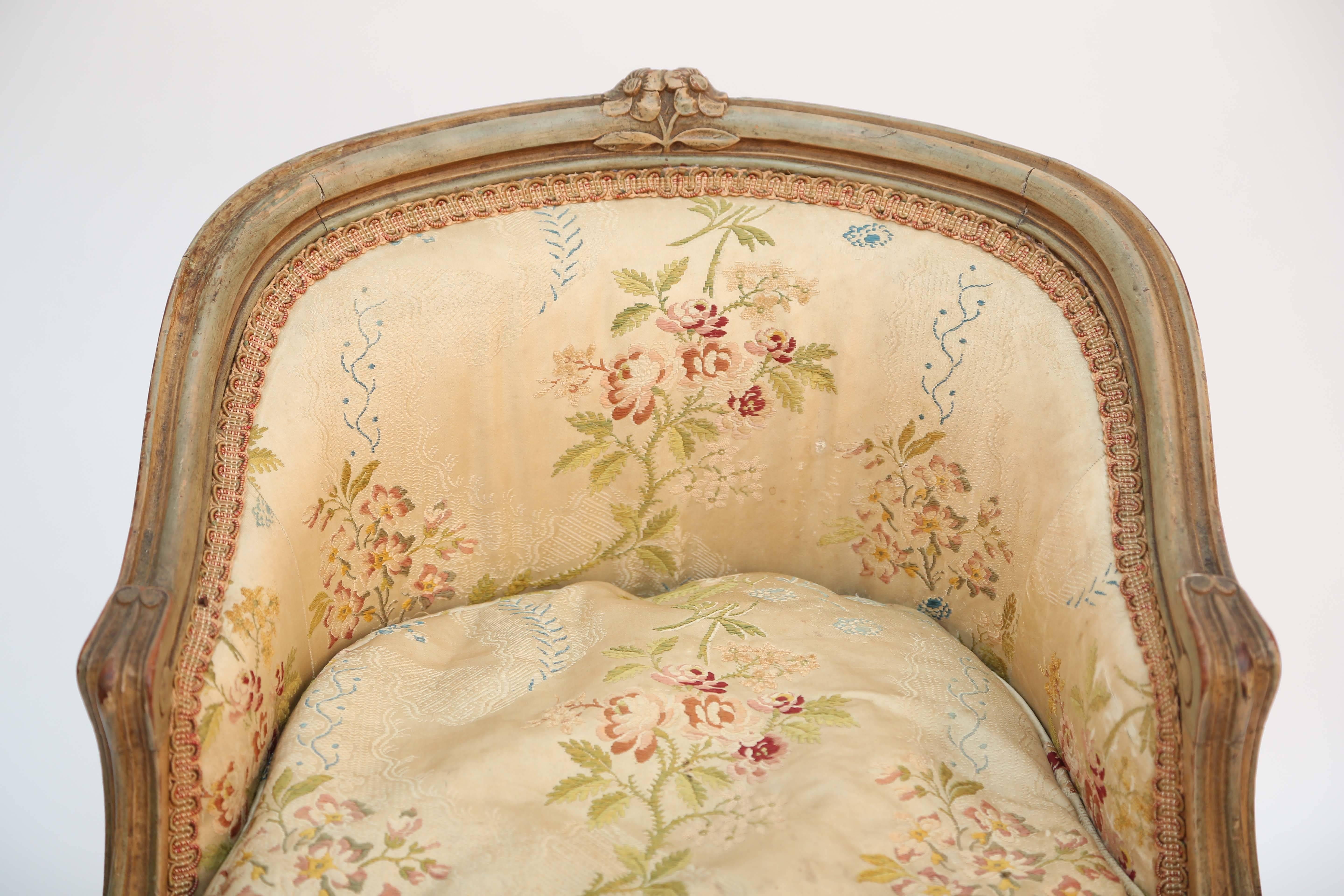 French Fine 19th Century Child's Bergere