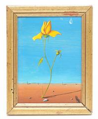 Listed Mid-Century Modern Surrealist Latin American Jorge N. Sanchez Paintings