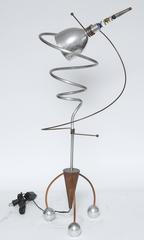 Unique Mid-Century Postmodern Peter Shire Memphis Style Sculptural Tri-Pod Lamp