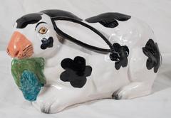 Pair of Staffordshire Rabbits