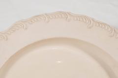 Dozen Antique Creamware Dishes Feather Edge