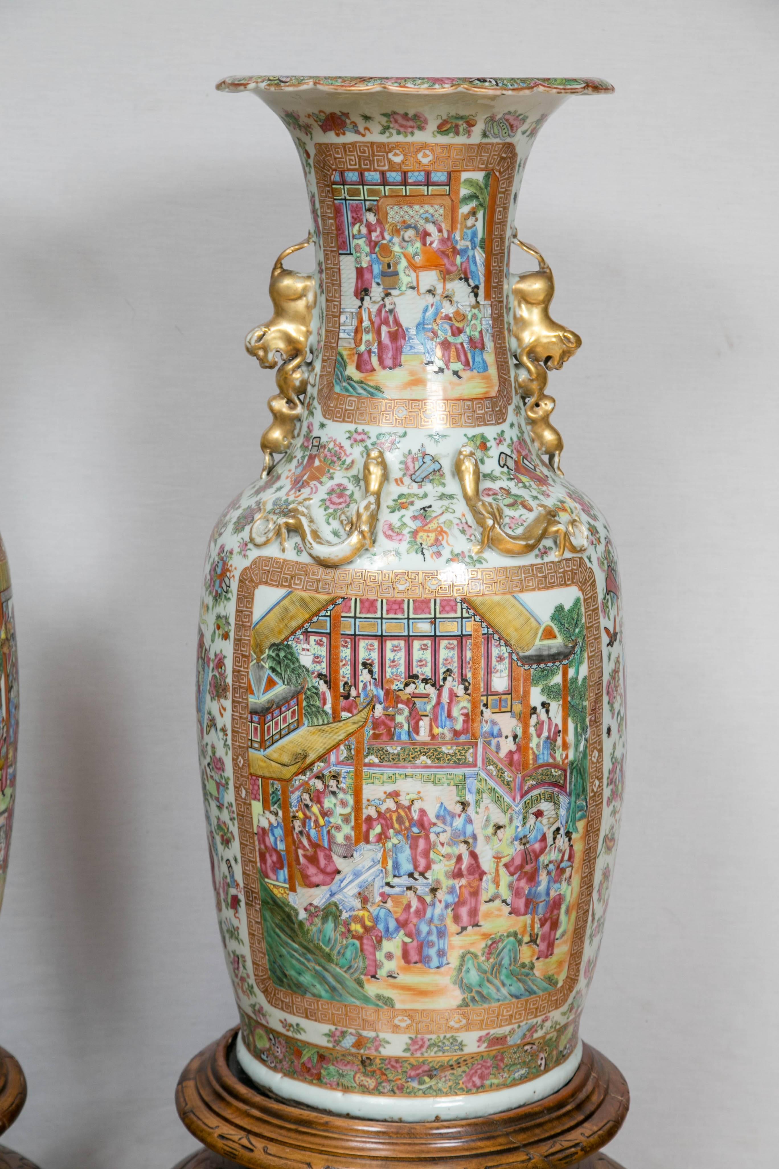 large chinese vases for the floor