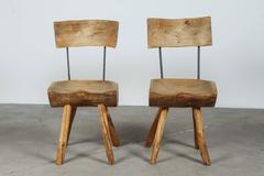 Rustic Log Chair