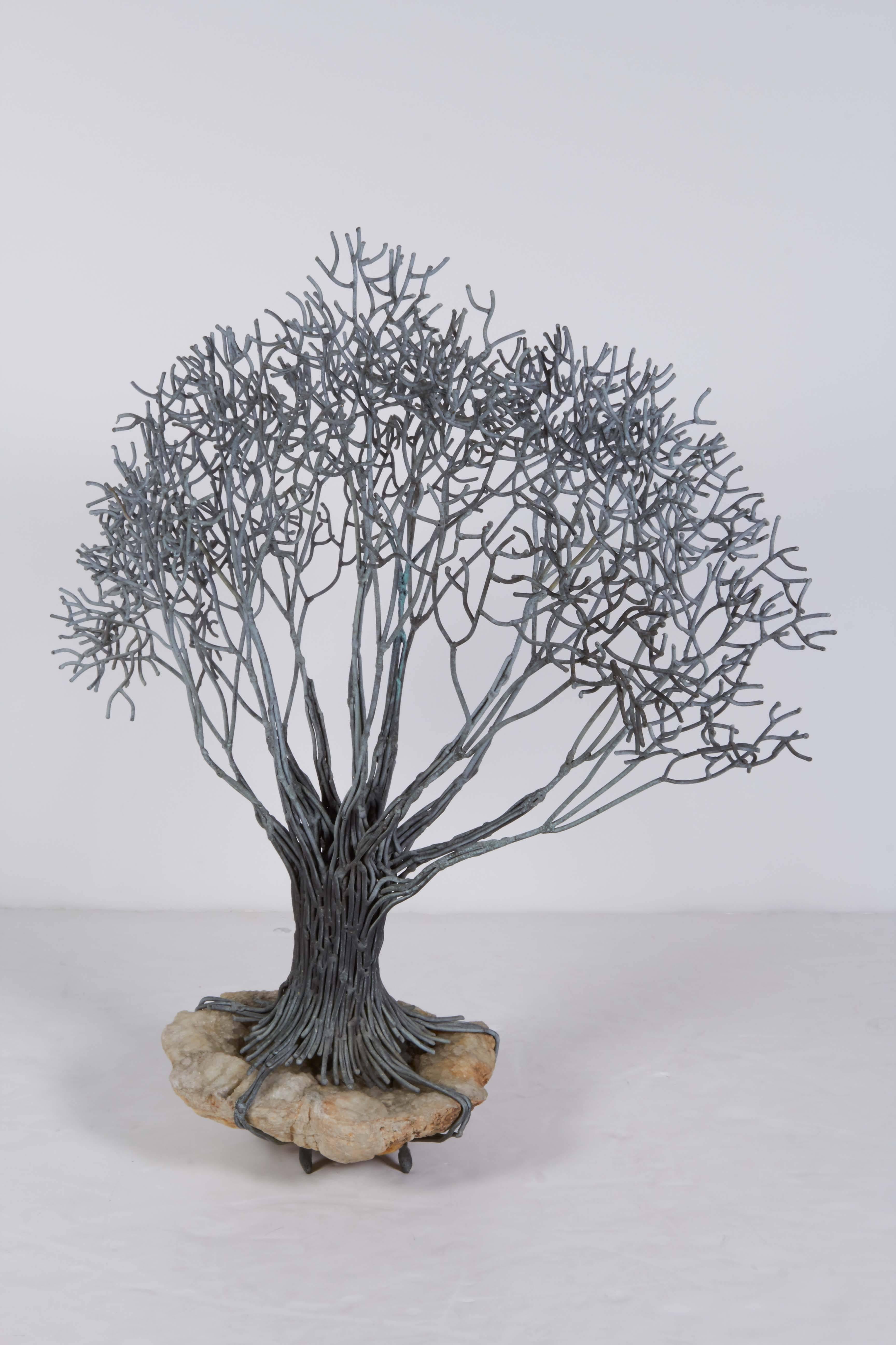 Large Bronze Tree Sculpture For Sale 1