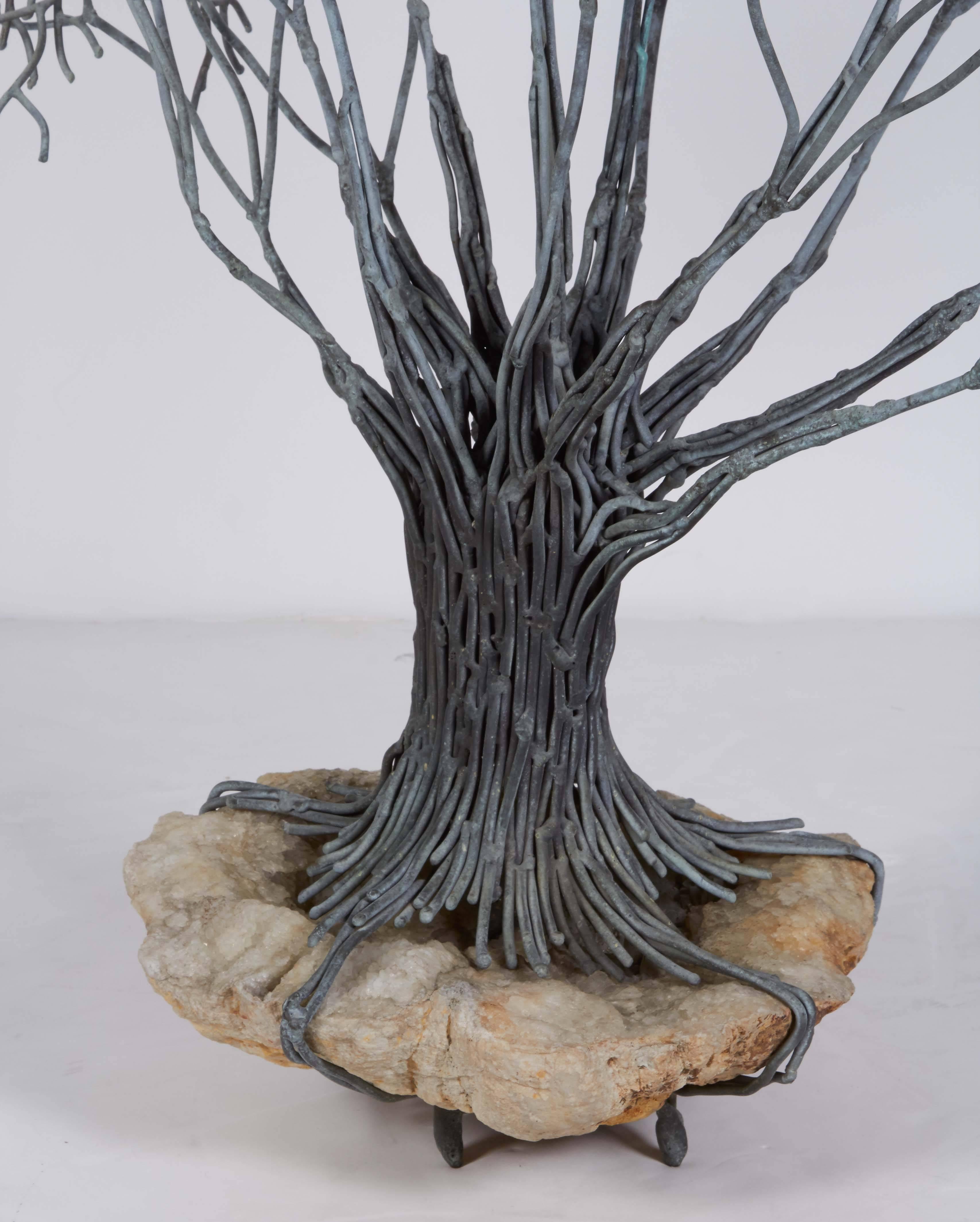 Large Bronze Tree Sculpture For Sale 2