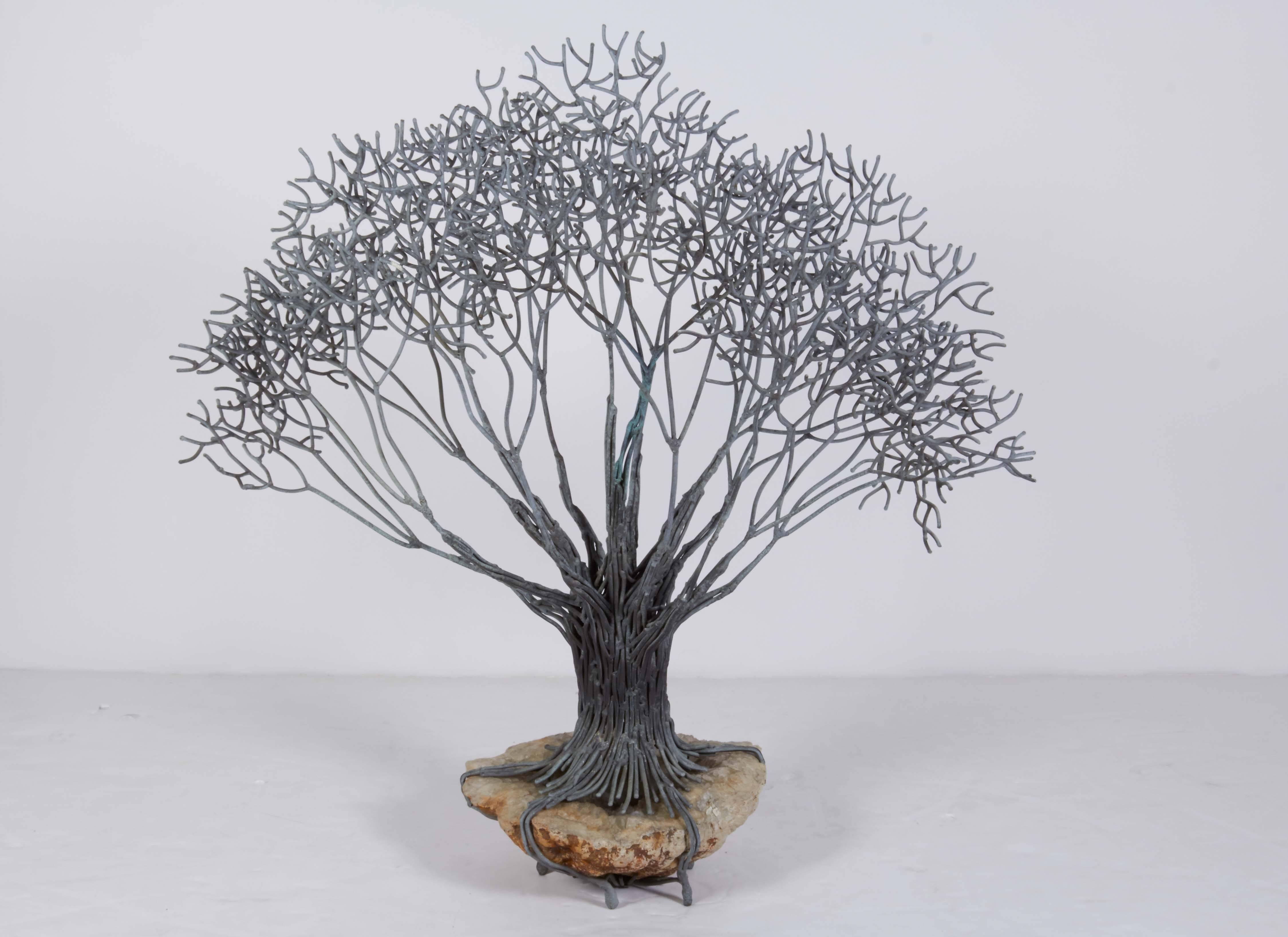 Large Bronze Tree Sculpture For Sale 5