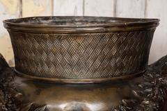 Large Ornate Bronze Urn