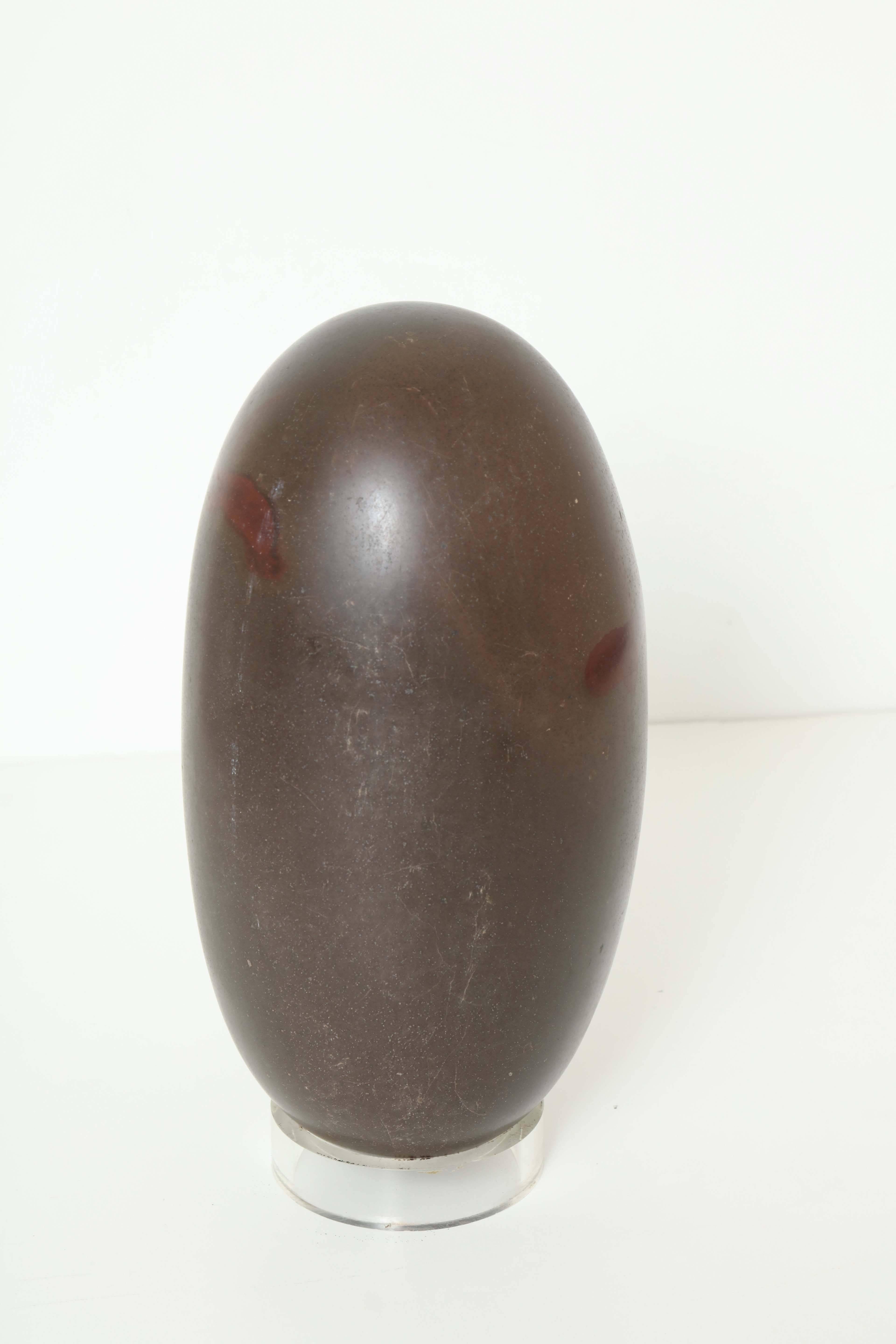 18th Century and Earlier Large Indian Lingam Stone For Sale