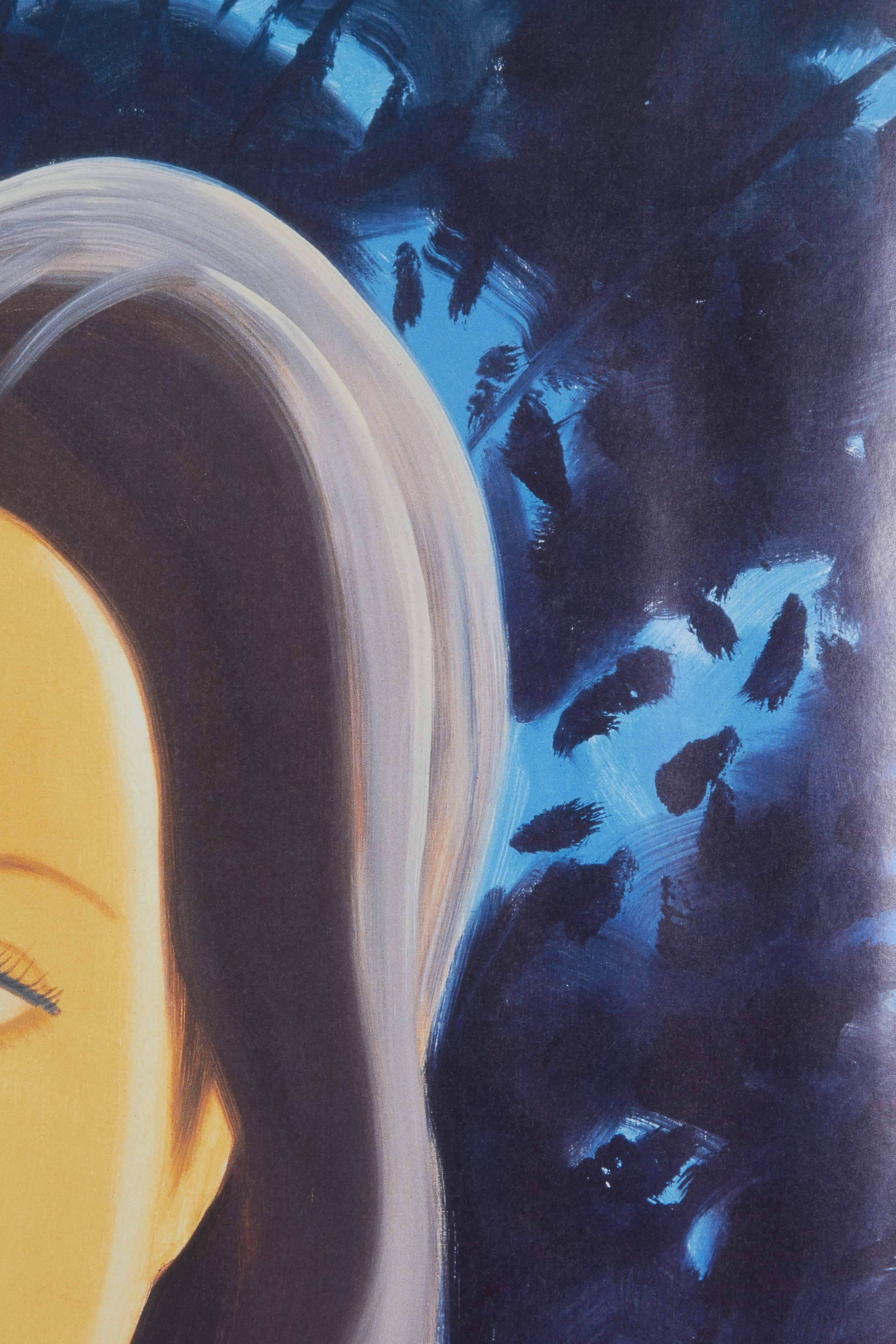 'The Contemporary Face' Exhibition Poster, Signed by Alex Katz 1