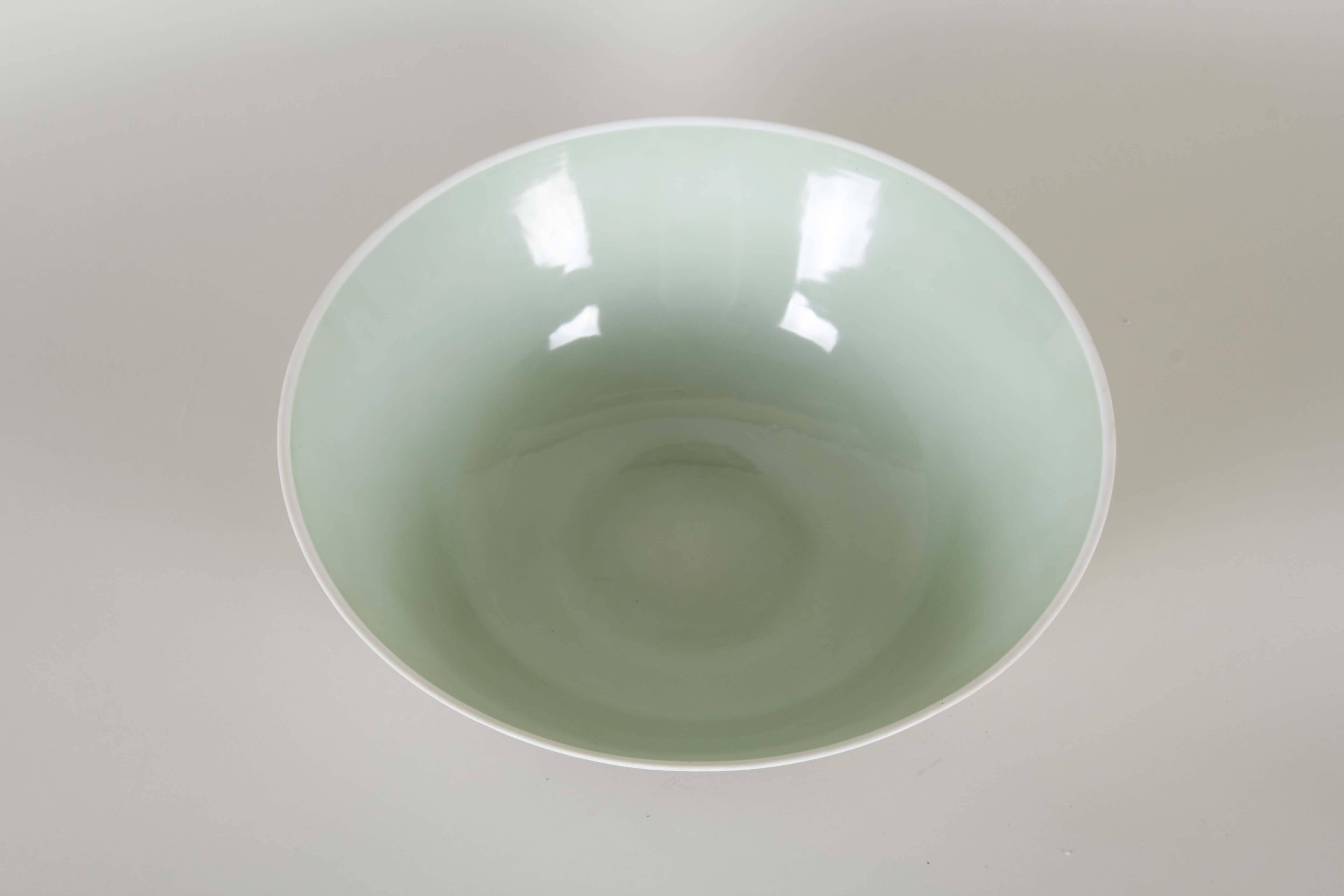 Late 20th Century Rosenthal Bisque Porcelain Bowl by Bjorn Wiinblad