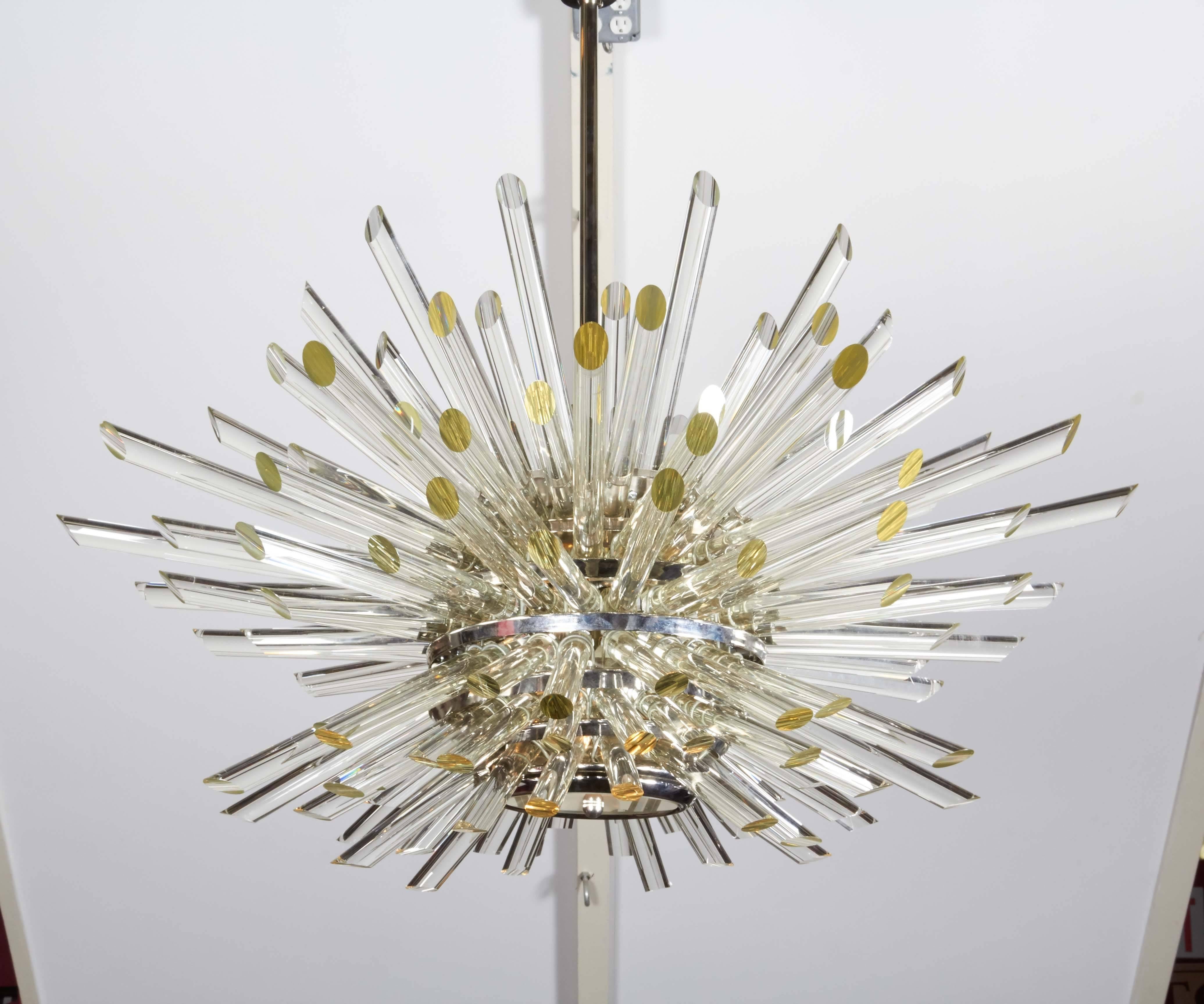 Bakalowits & Sohne Style Sputnik Chandelier In Good Condition In New York, NY