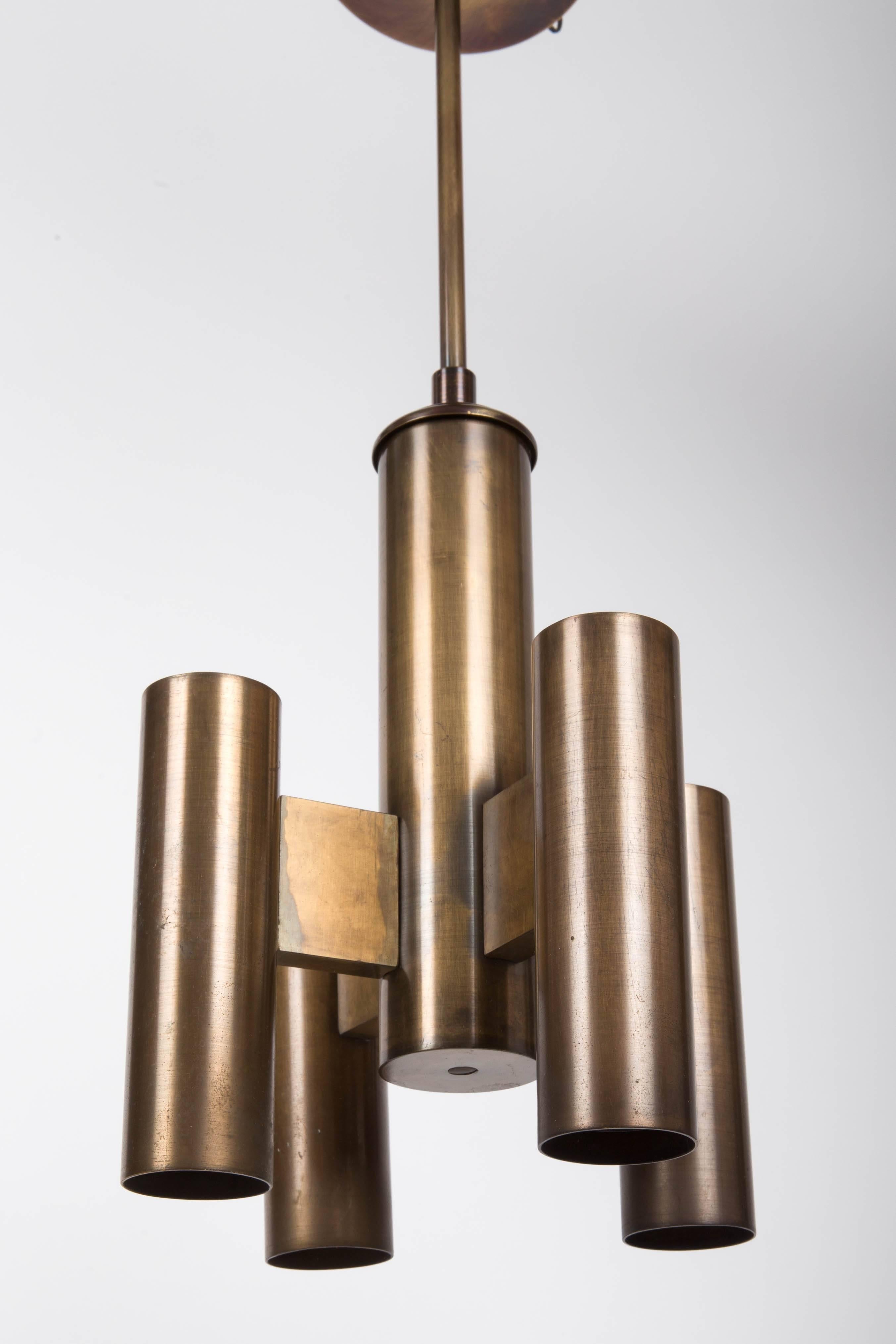 Brass Light Fixture in the Style of Hans-Agne Jakobsson for 