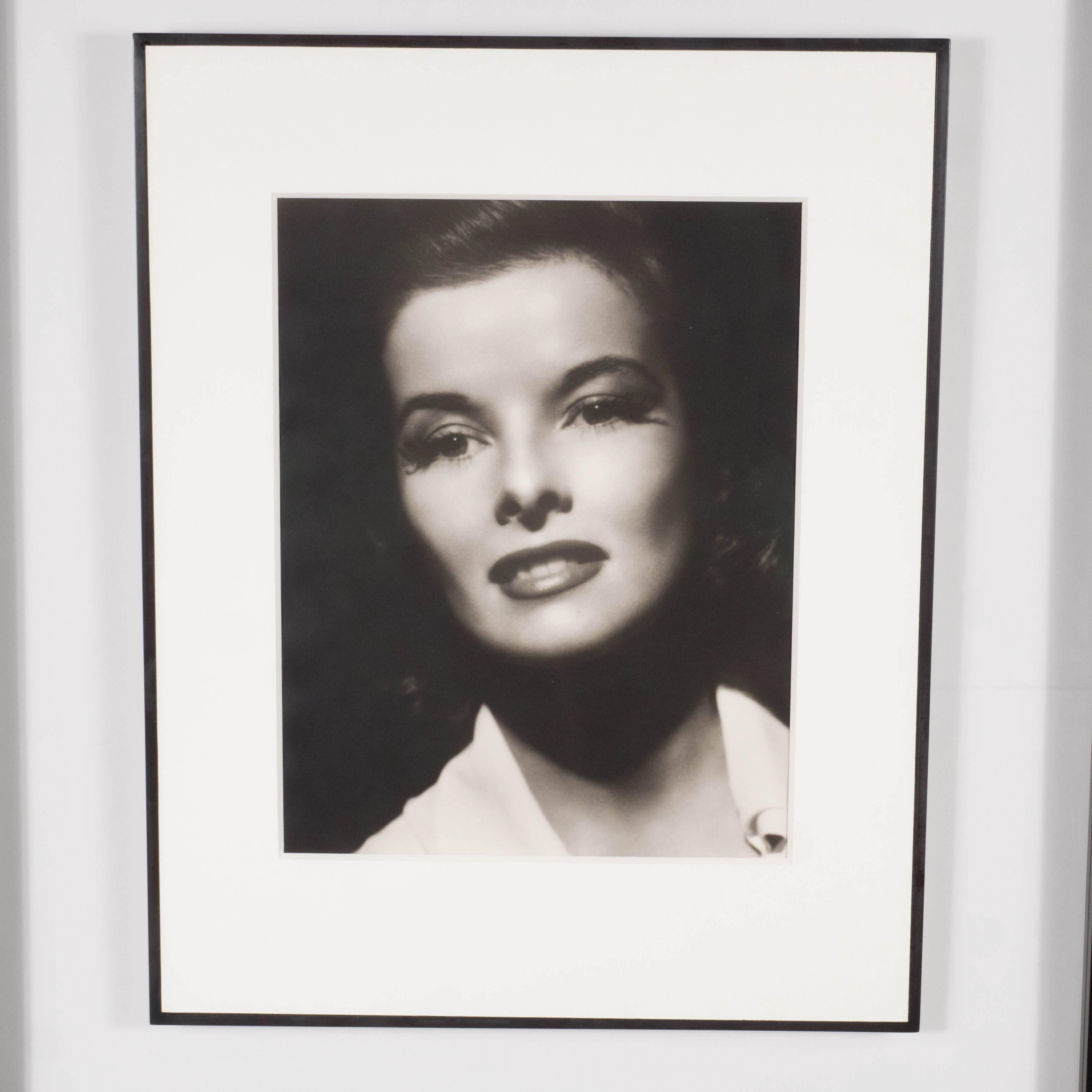 An original gelatin silver print (Edition of 190) made from the original negative by George Hurrell.

This piece was hand-developed, dodged and burned by or under the personal direction of George Hurrell. This edition was published at the