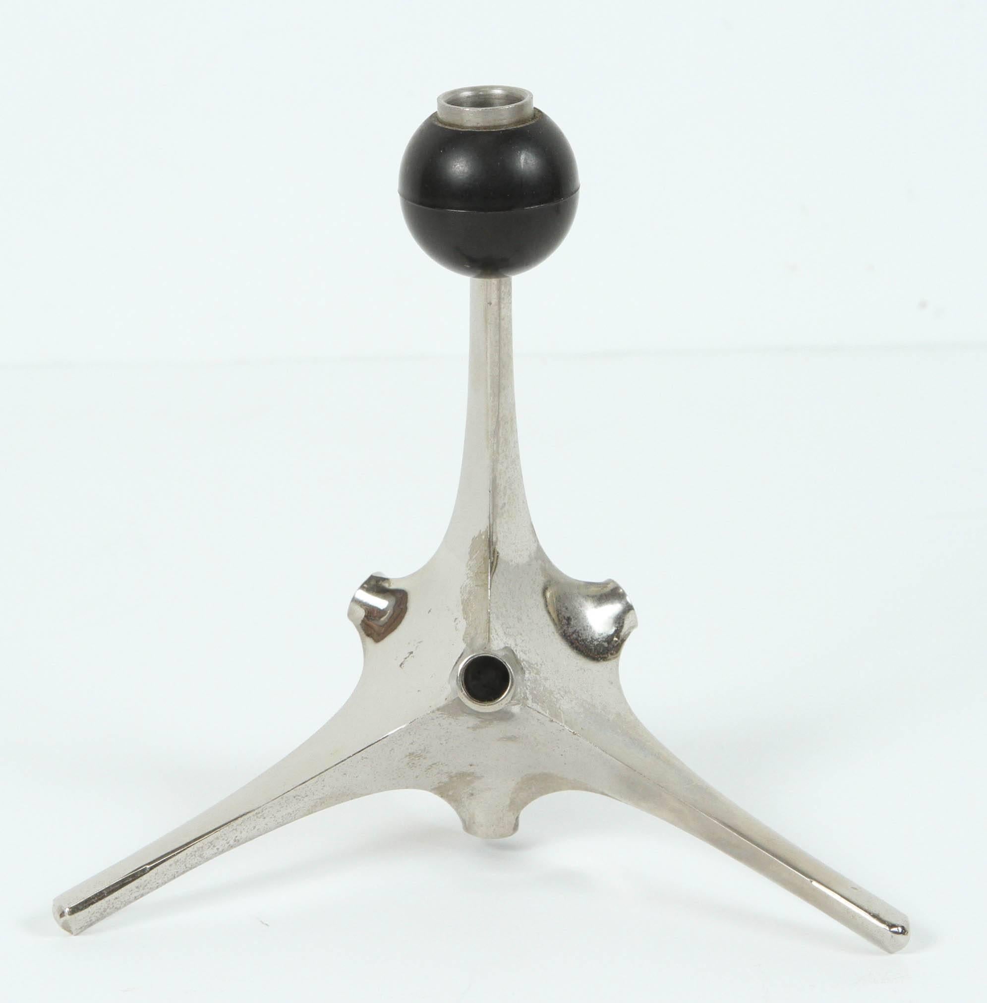 Rare Nagel Candle Holder, West Germany by Fritz Nagel and Caesar Stoffi For Sale at 1stDibs
