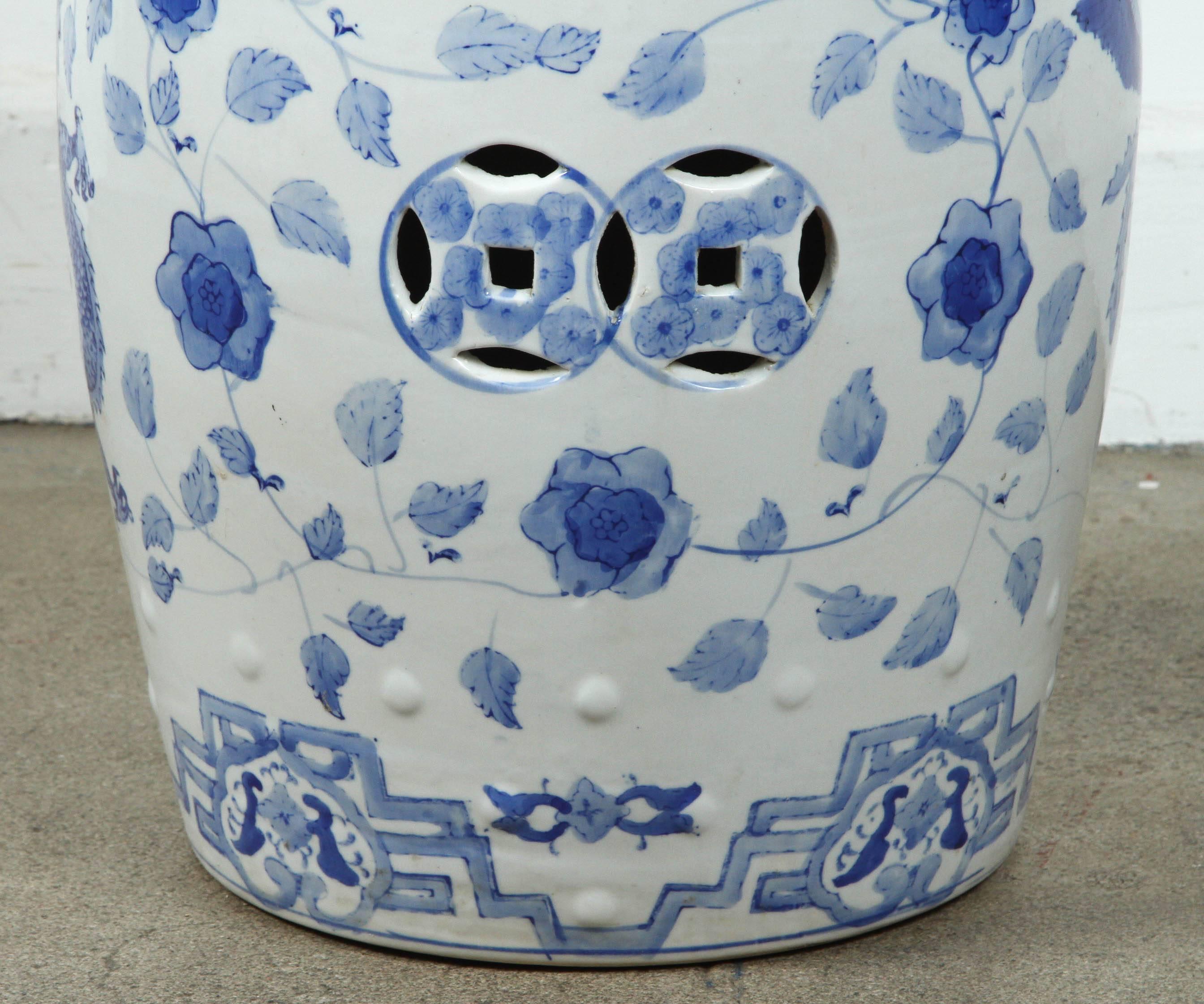 chinese ceramic stool