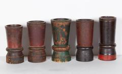 Collection of Antique Chinese Calligraphy Brush Holders
