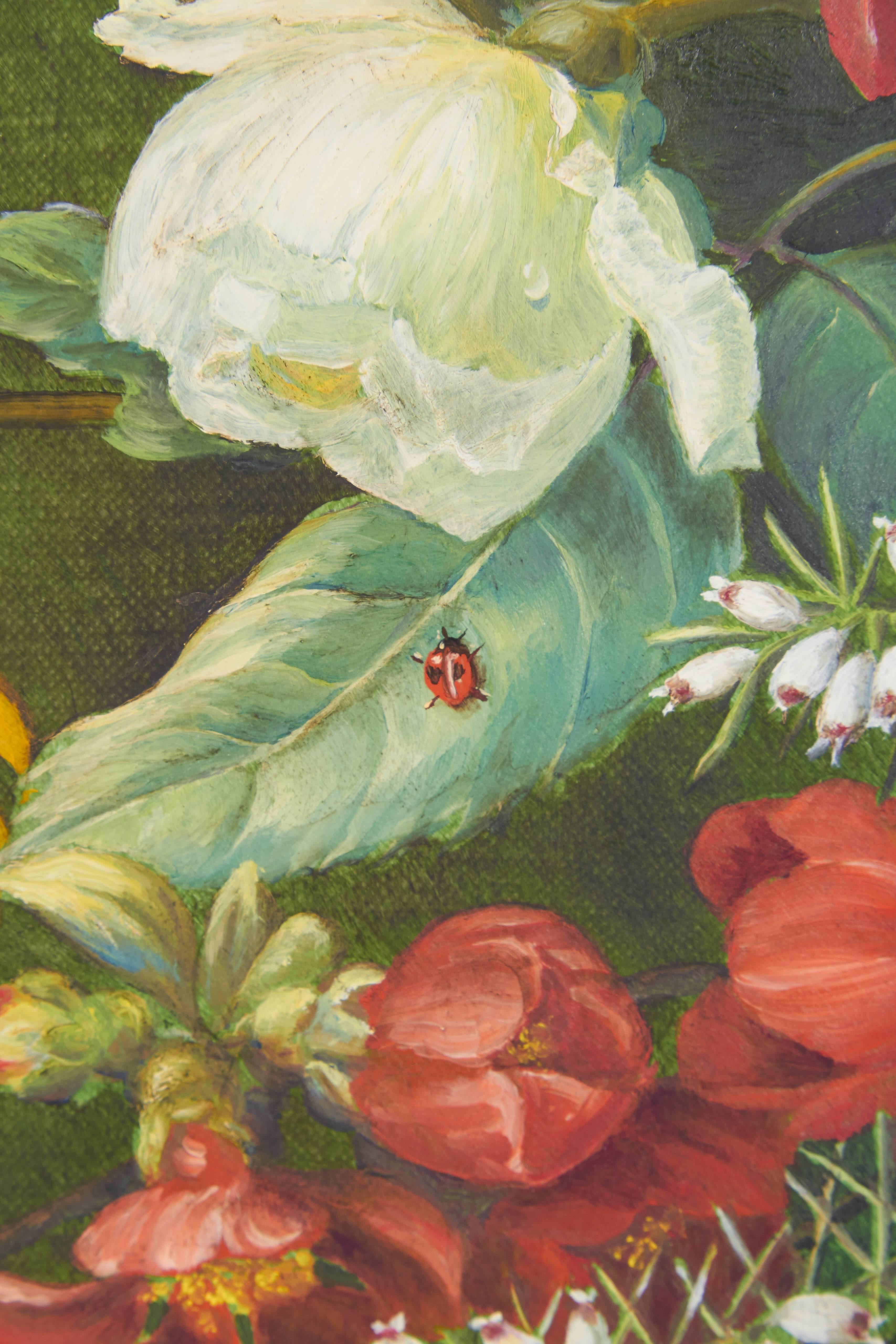 Floral Still Life Painting by Ethelwyn Shiel 1