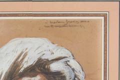 Portrait of Man in Turban with Earring by Jean-Baptiste Paul Lazerges
