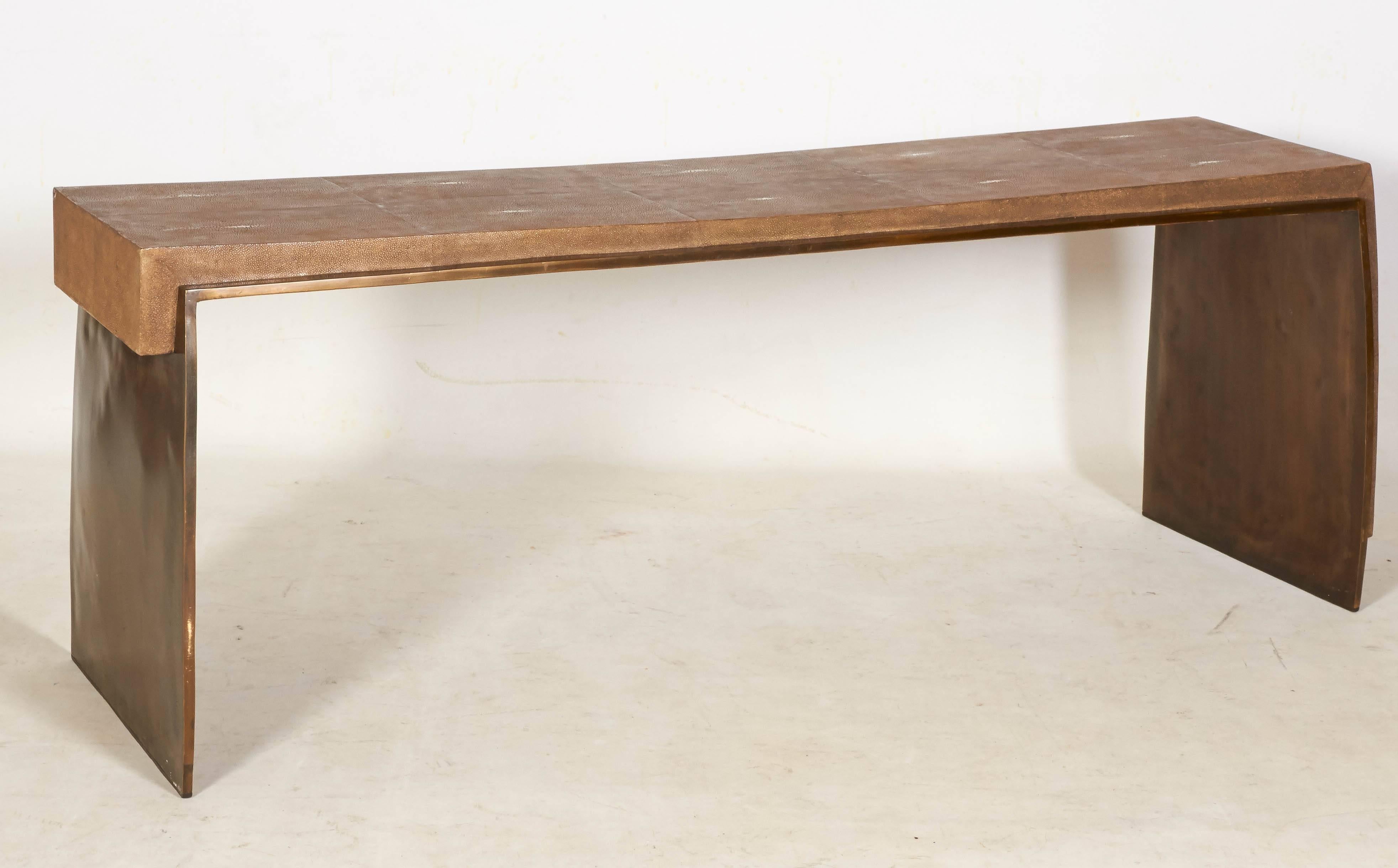 Mid-Century Modern Coffee Table or Bench by R & Y Augousti, Paris