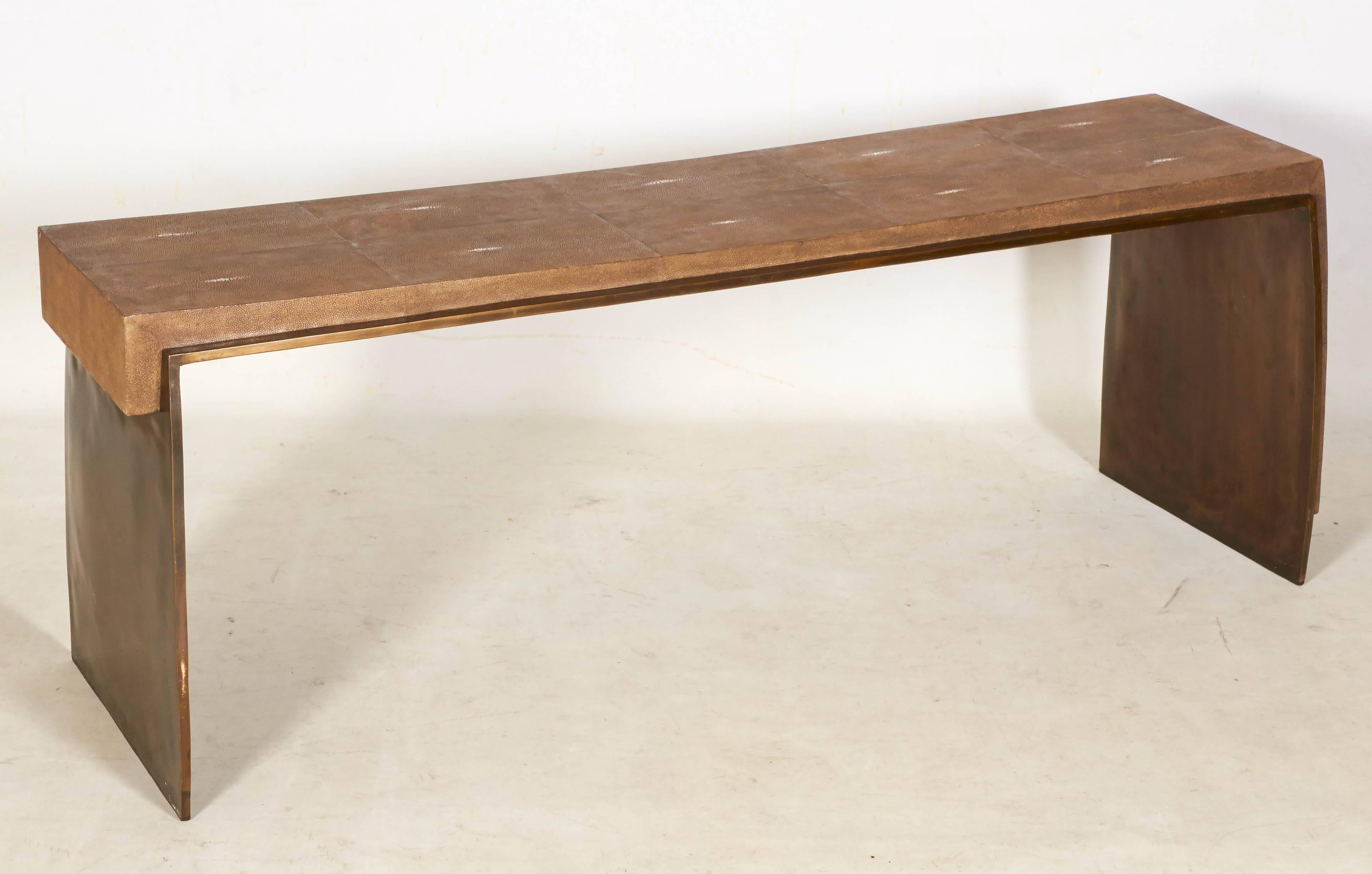French Coffee Table or Bench by R & Y Augousti, Paris