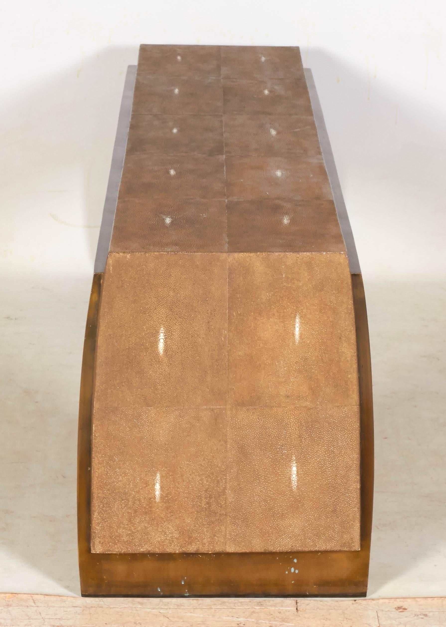 20th Century Coffee Table or Bench by R & Y Augousti, Paris
