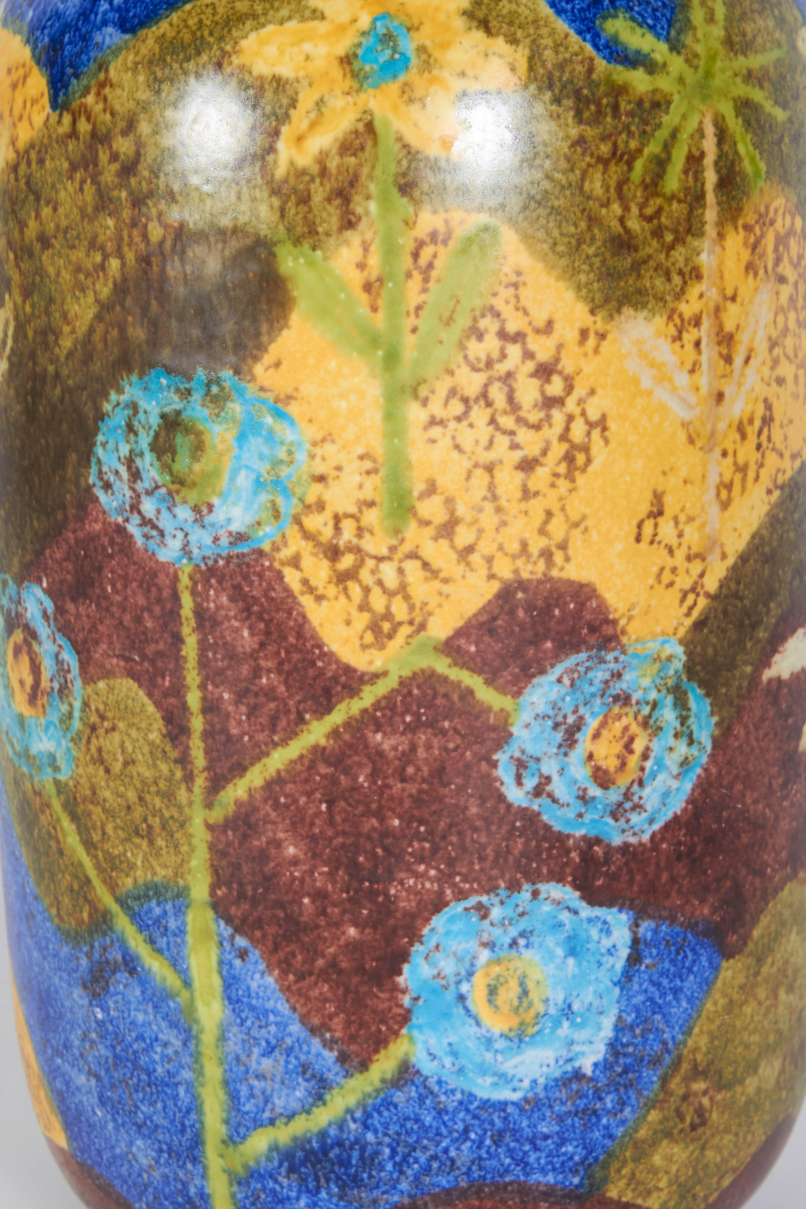 20th Century Glazed Ceramic Italian Vase by Raymor