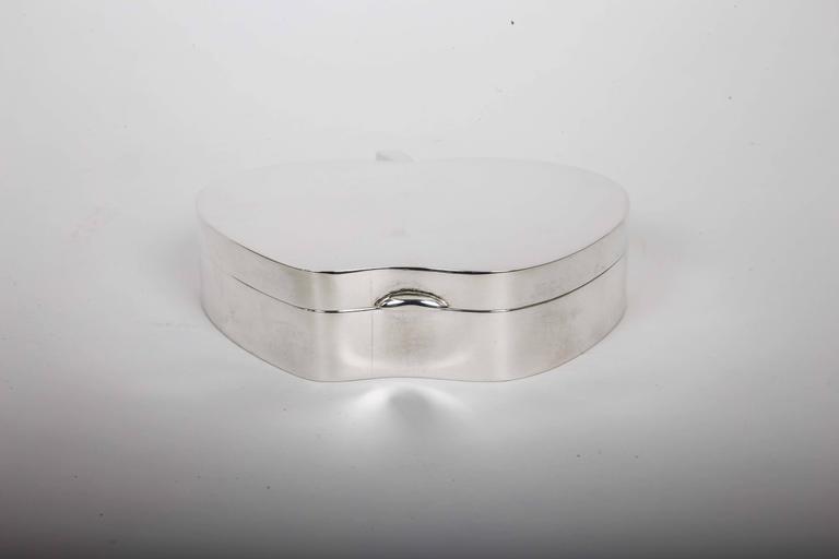 Tiffany and Co. Sterling Silver Apple Box For Sale at 1stDibs