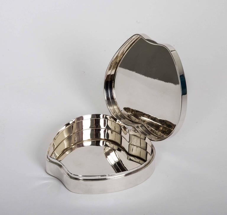 Tiffany and Co. Sterling Silver Apple Box For Sale at 1stDibs