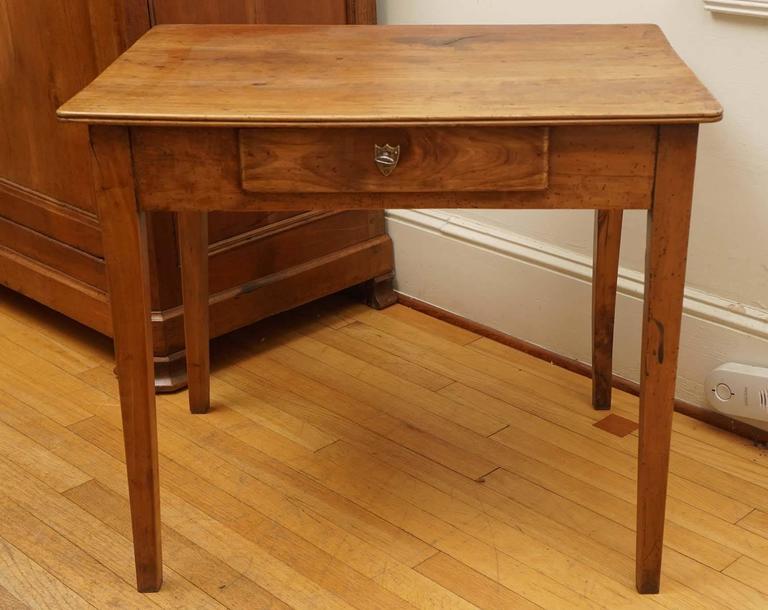 Small End Table with Lock and Key at 1stDibs