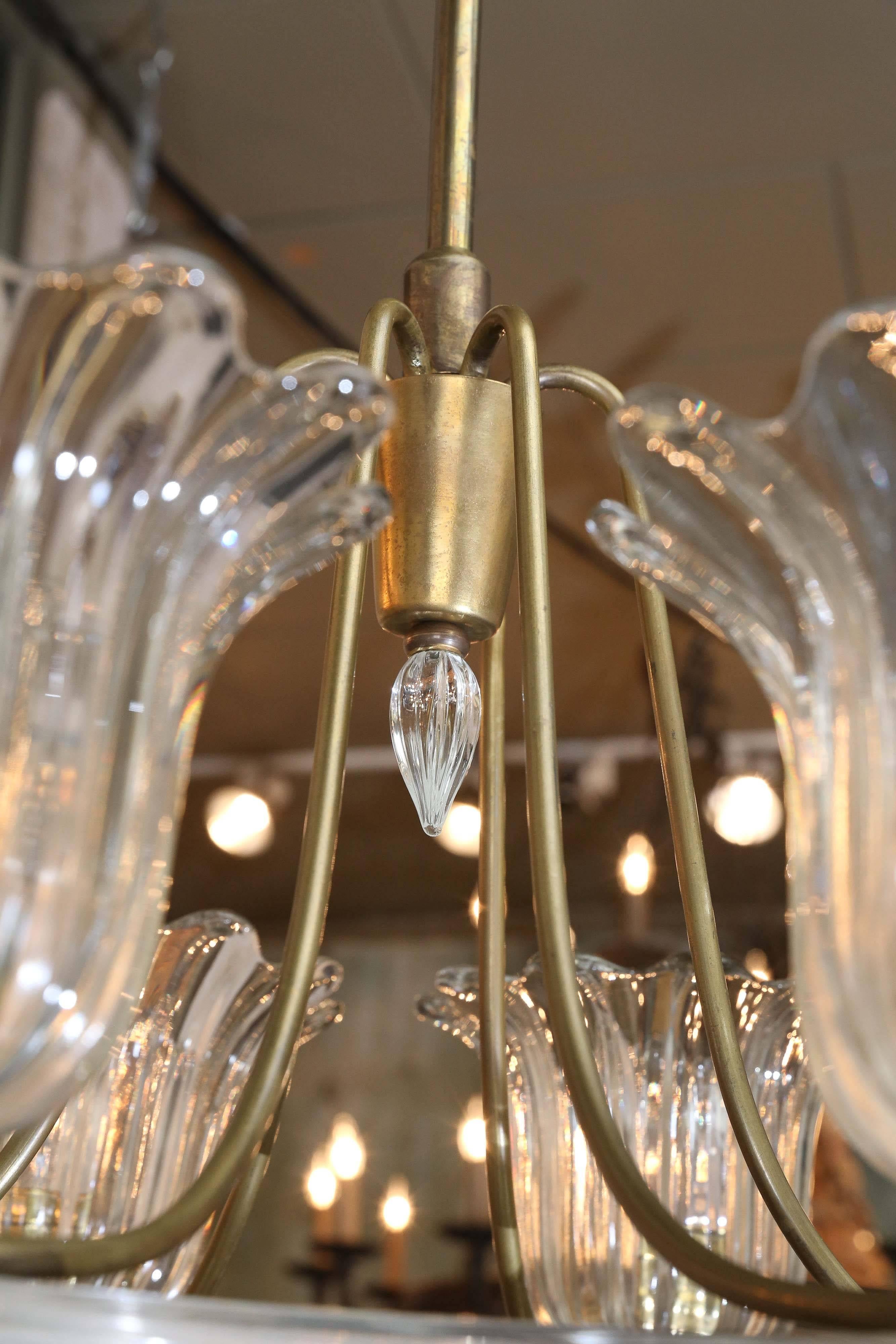 Mid-20th Century Murano Chandelier