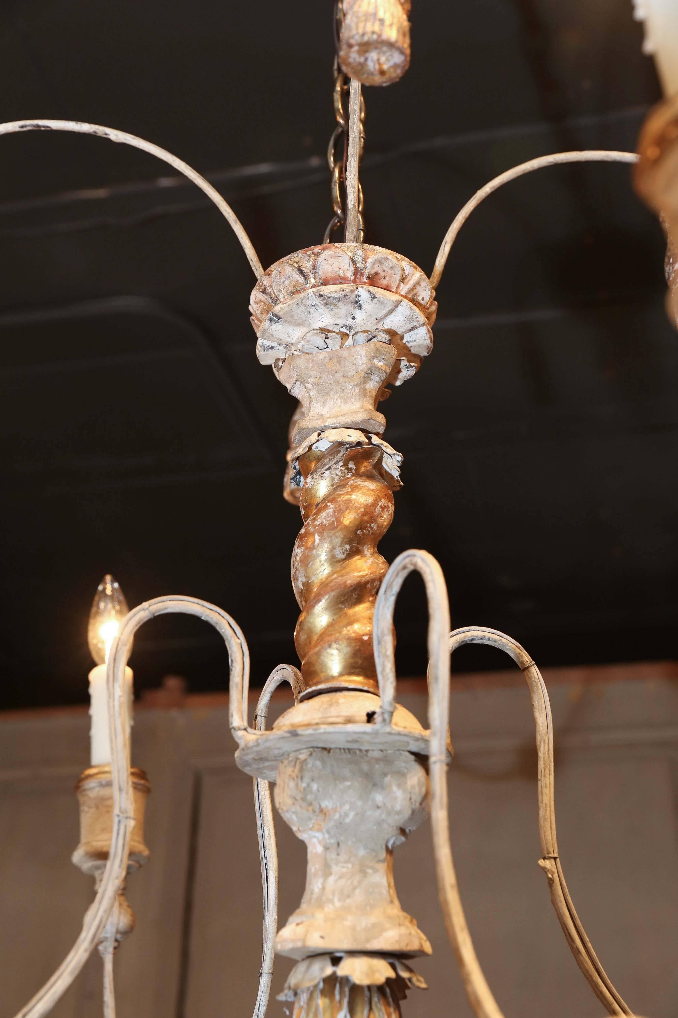 French Provincial Small French Chandelier