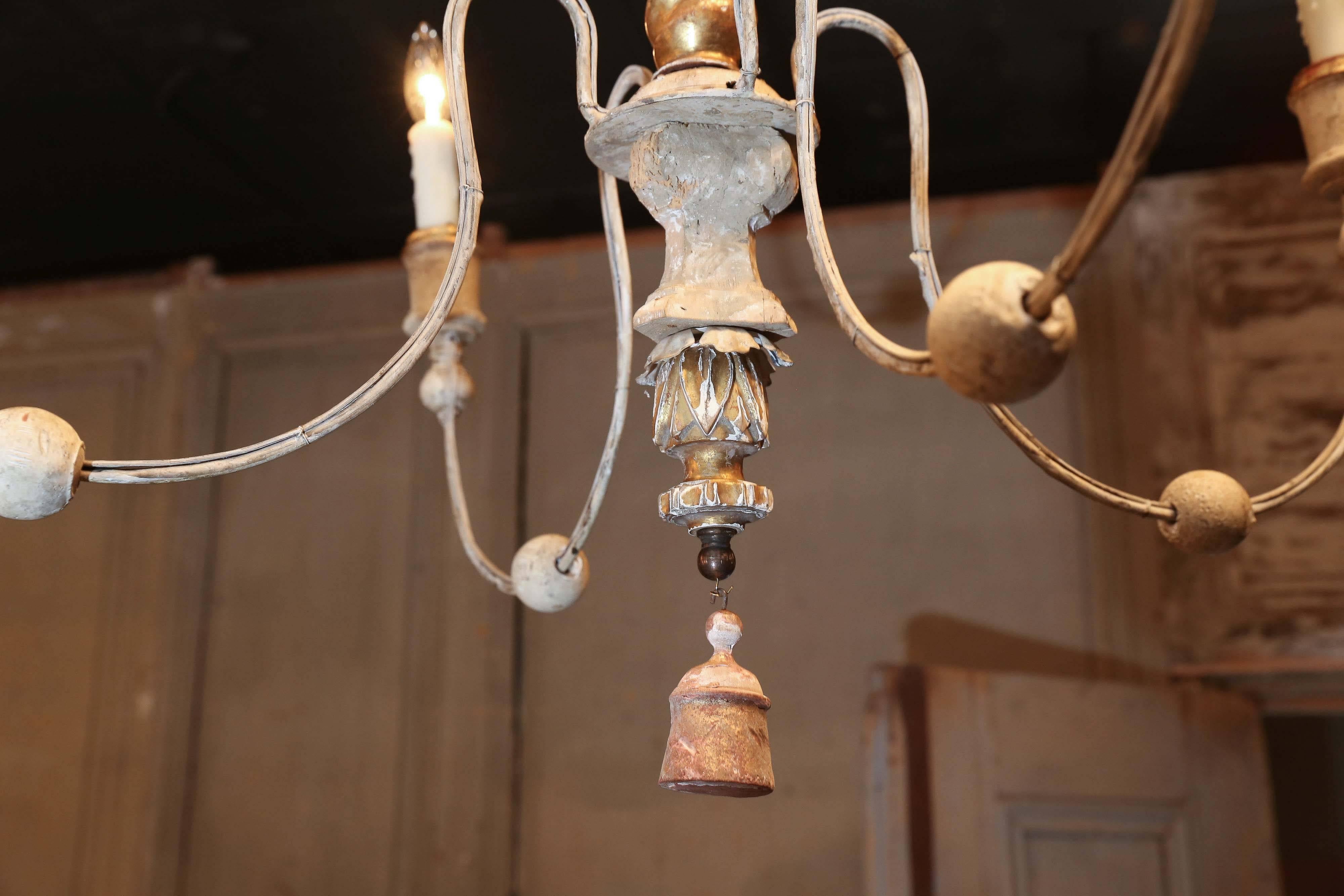 Contemporary Small French Chandelier