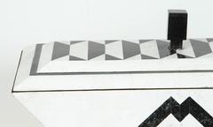 Tesselated Marble Box by Maitland-Smith