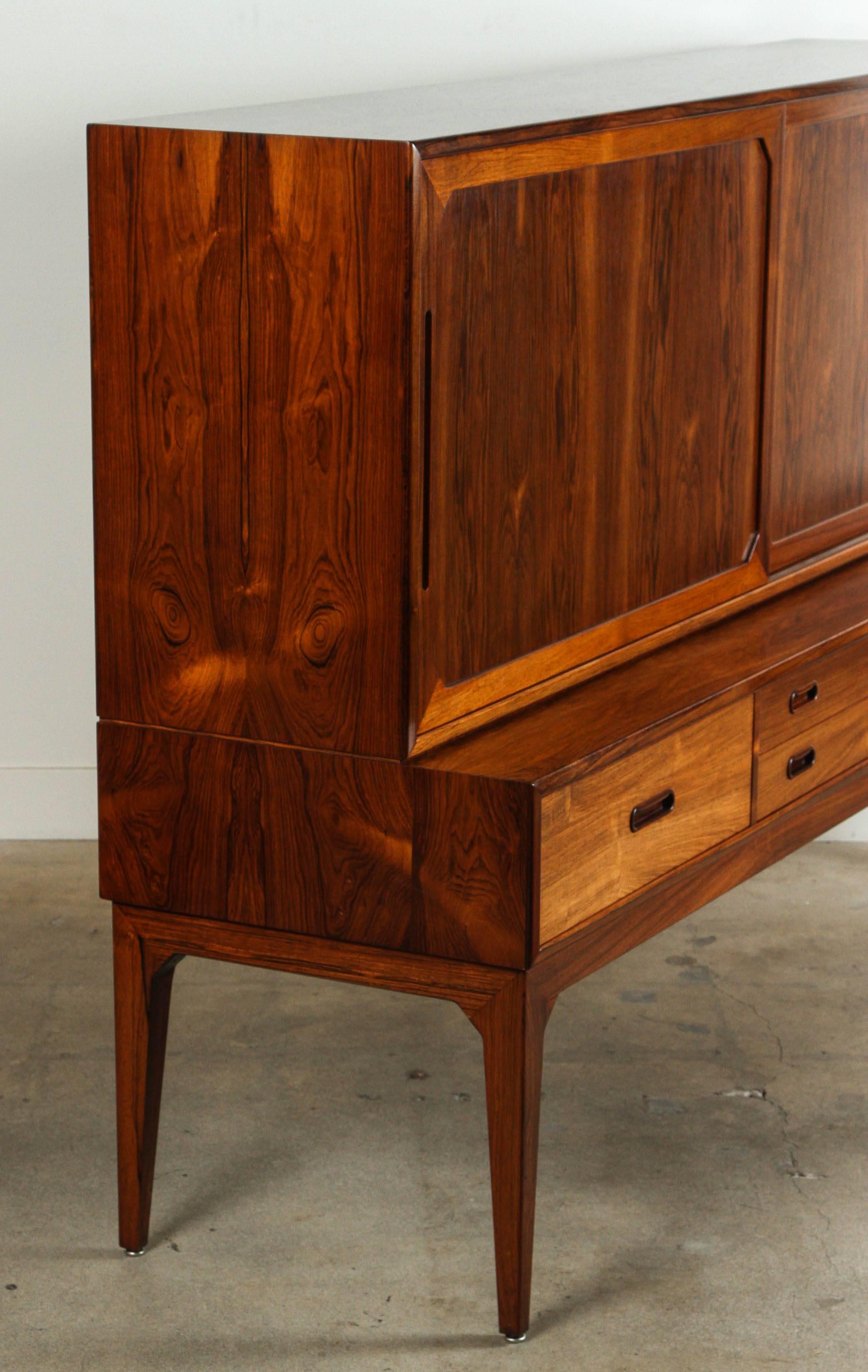 Large Danish Rosewood Cabinet 5