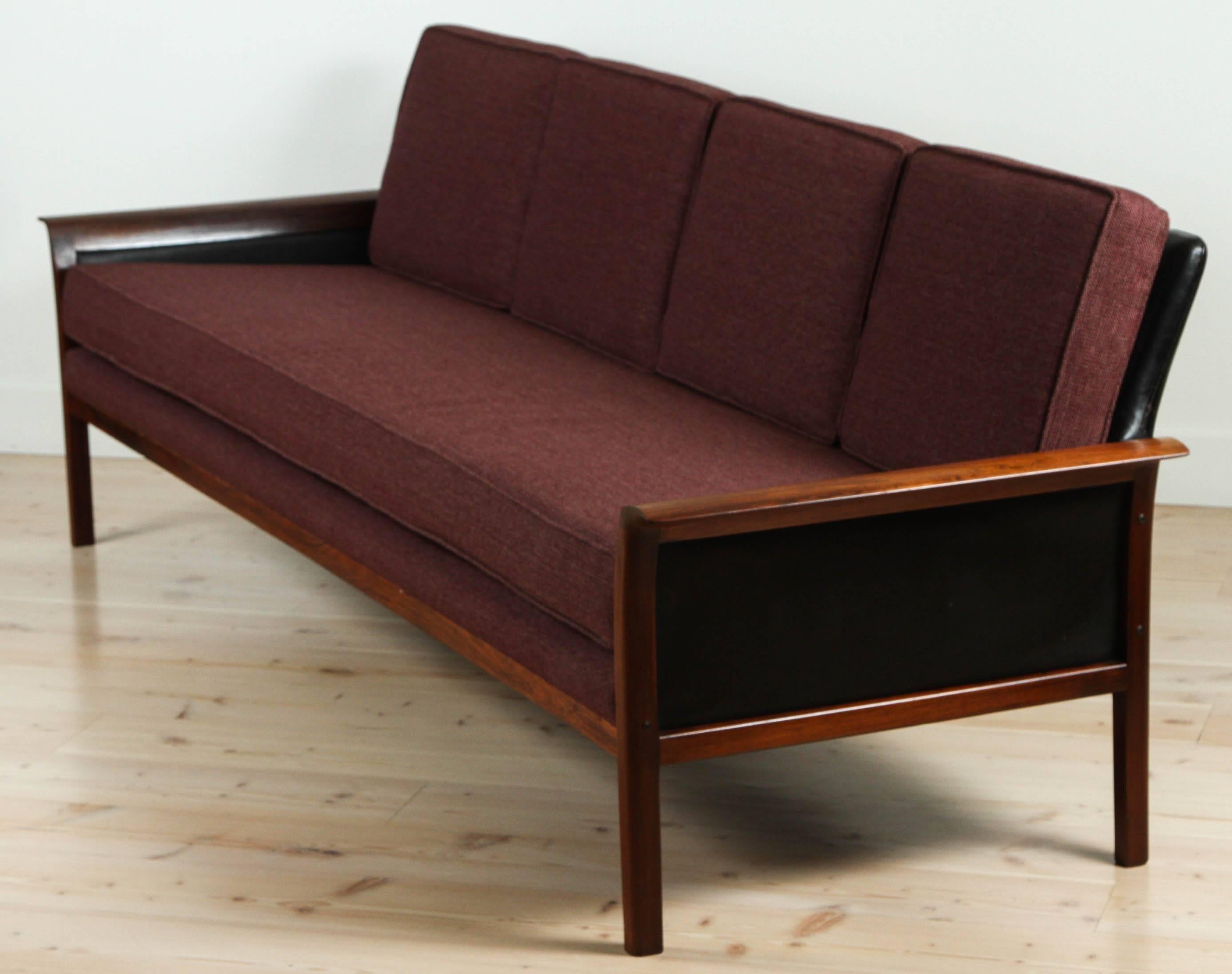 Mid-20th Century Danish Sofa by Hans Olsen for Vatne