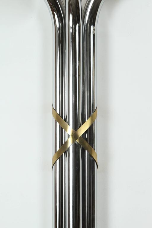 Pair of Modernist Art Deco Style Wall Sconces For Sale at 1stdibs