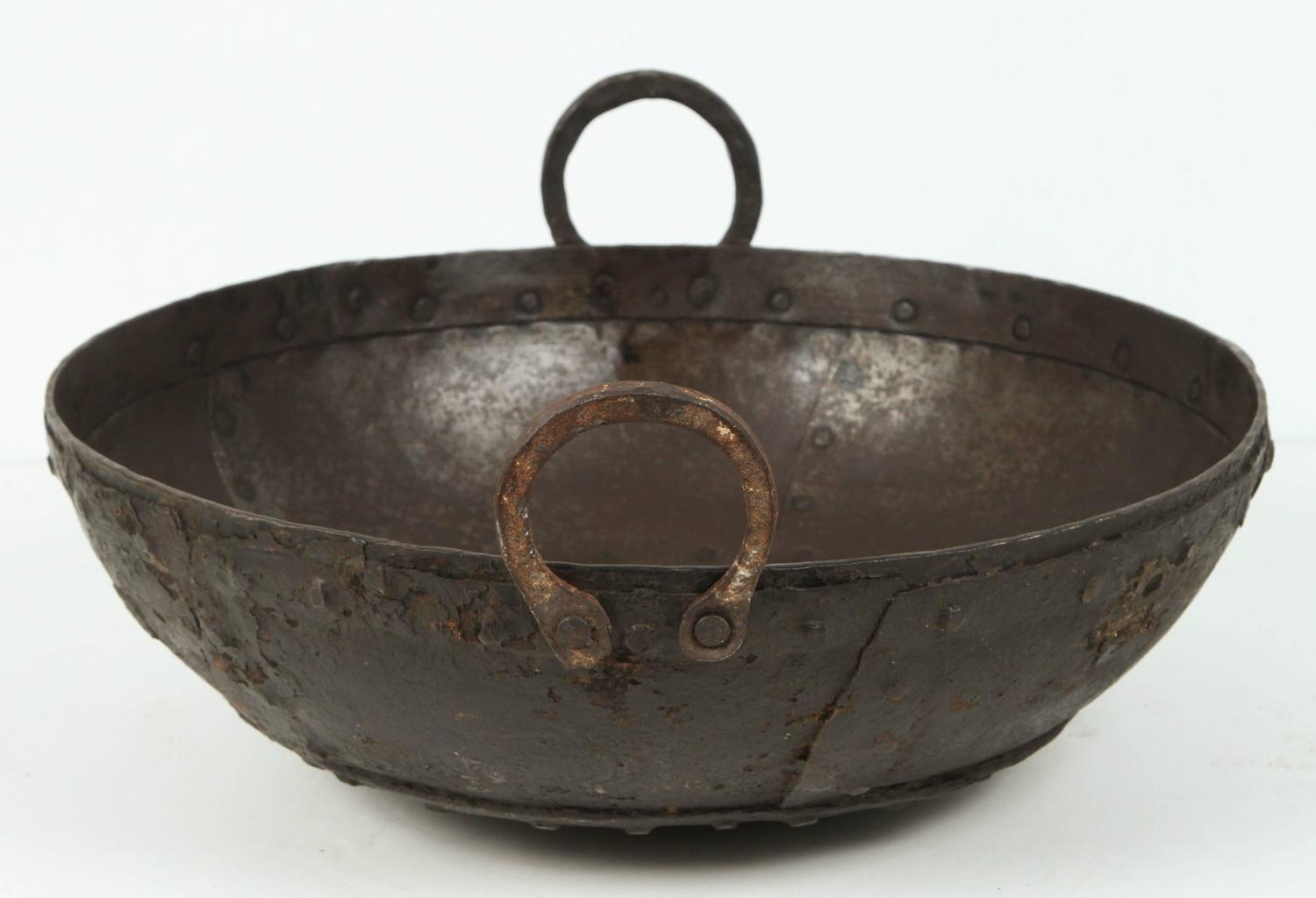 Large Metal Pots from Southern India For Sale at 1stdibs